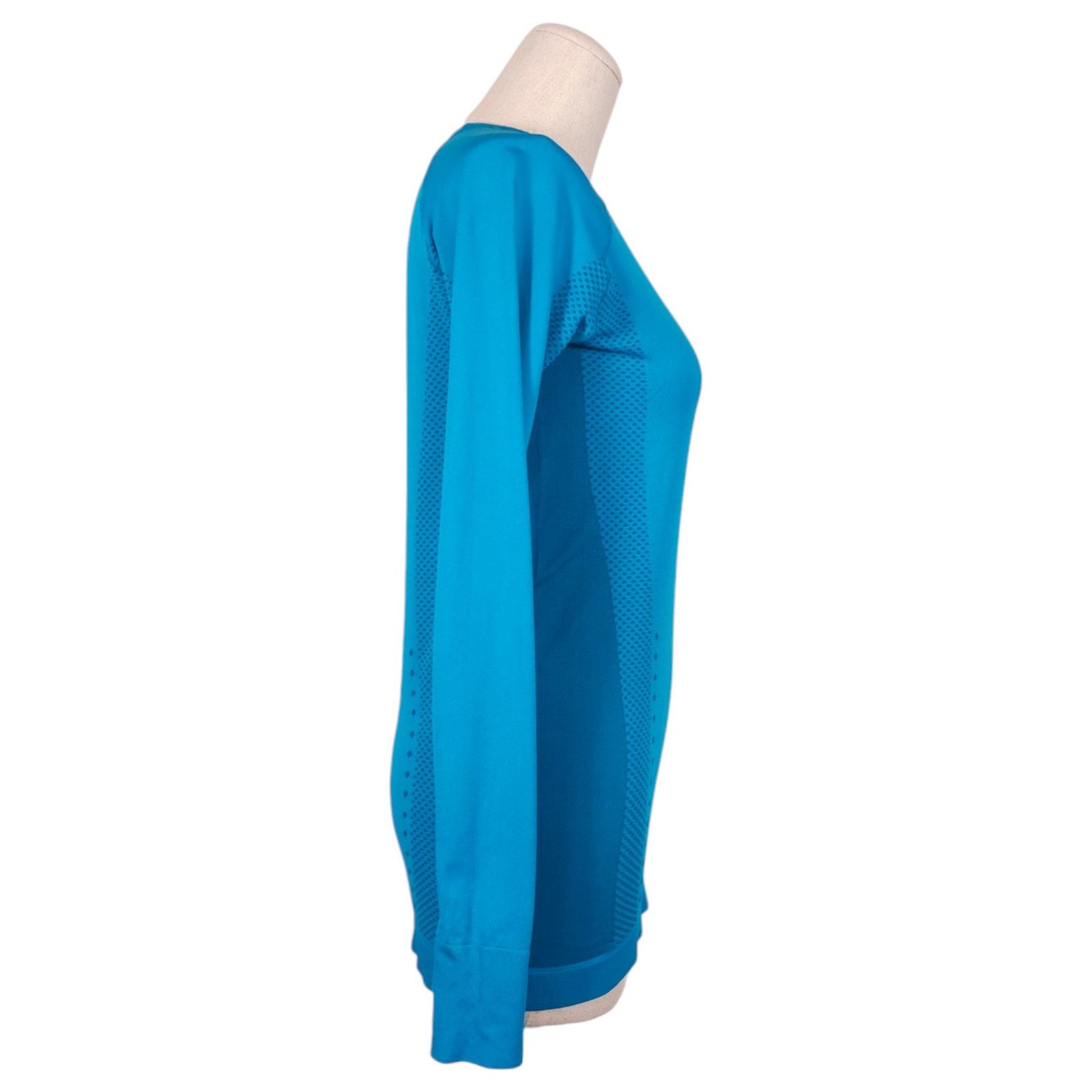 Sweaty Betty Sweaty Betty Seamless Workout Long Sleeve Tee Blue Sz Small Size S / US 4 / IT 40 - 4 Thumbnail