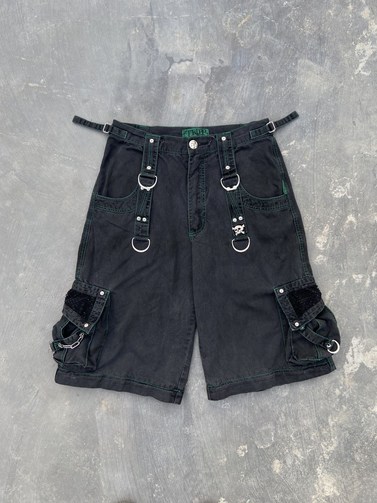 Tripp NYC Tripp NYC baggy bondage shorts | Grailed
