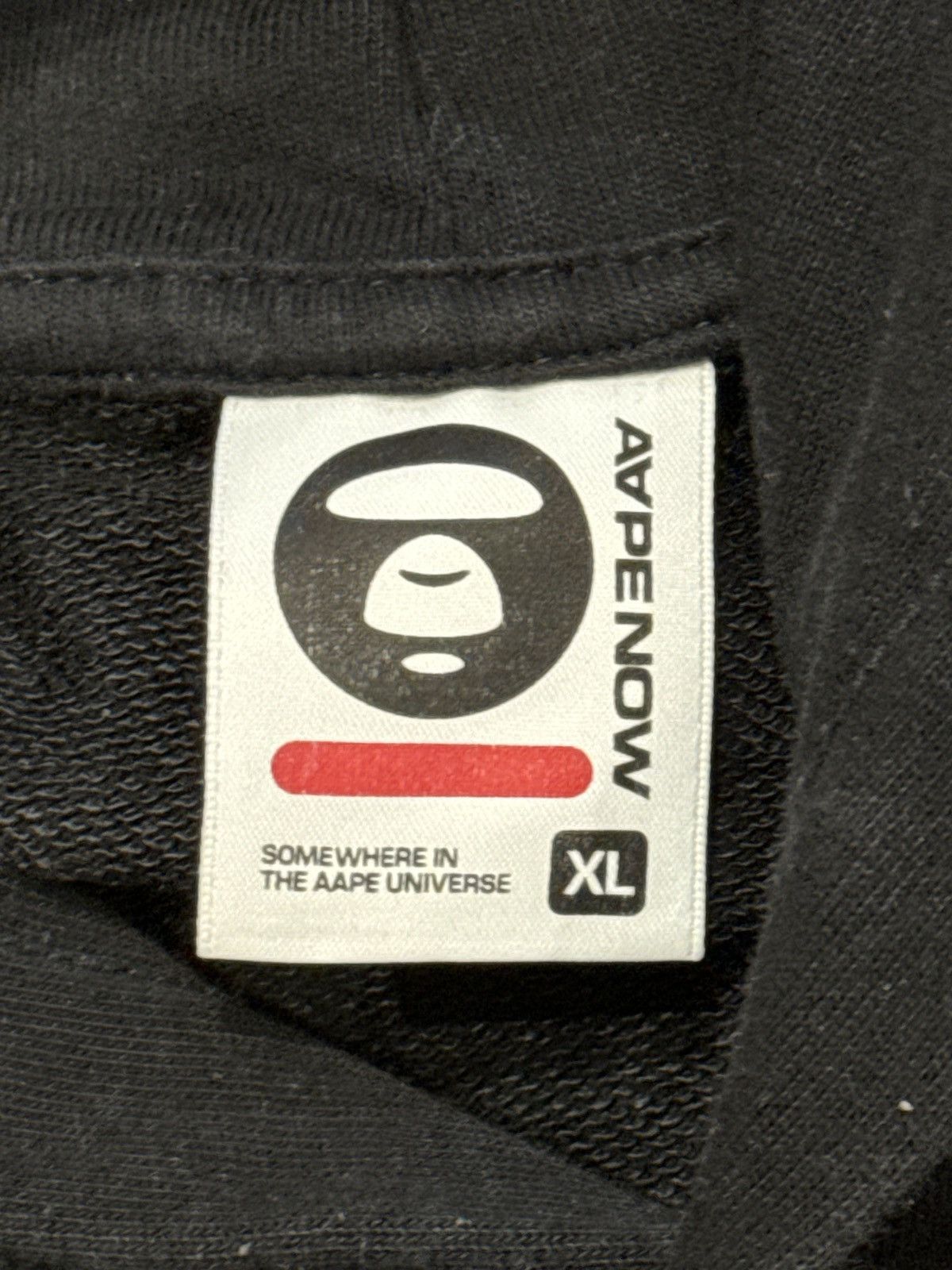Aape Aape Now Japanese Hoodie blank basic bape vintage RARE Size US XL / EU 56 / 4 - 6 Thumbnail