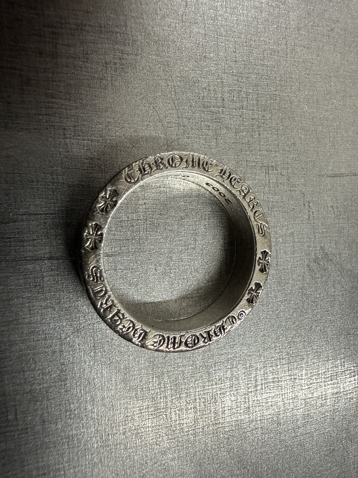 Chrome Hearts CHROME HEARTS SILVER FOREVER SPACER RING Size ONE SIZE - 6 Thumbnail