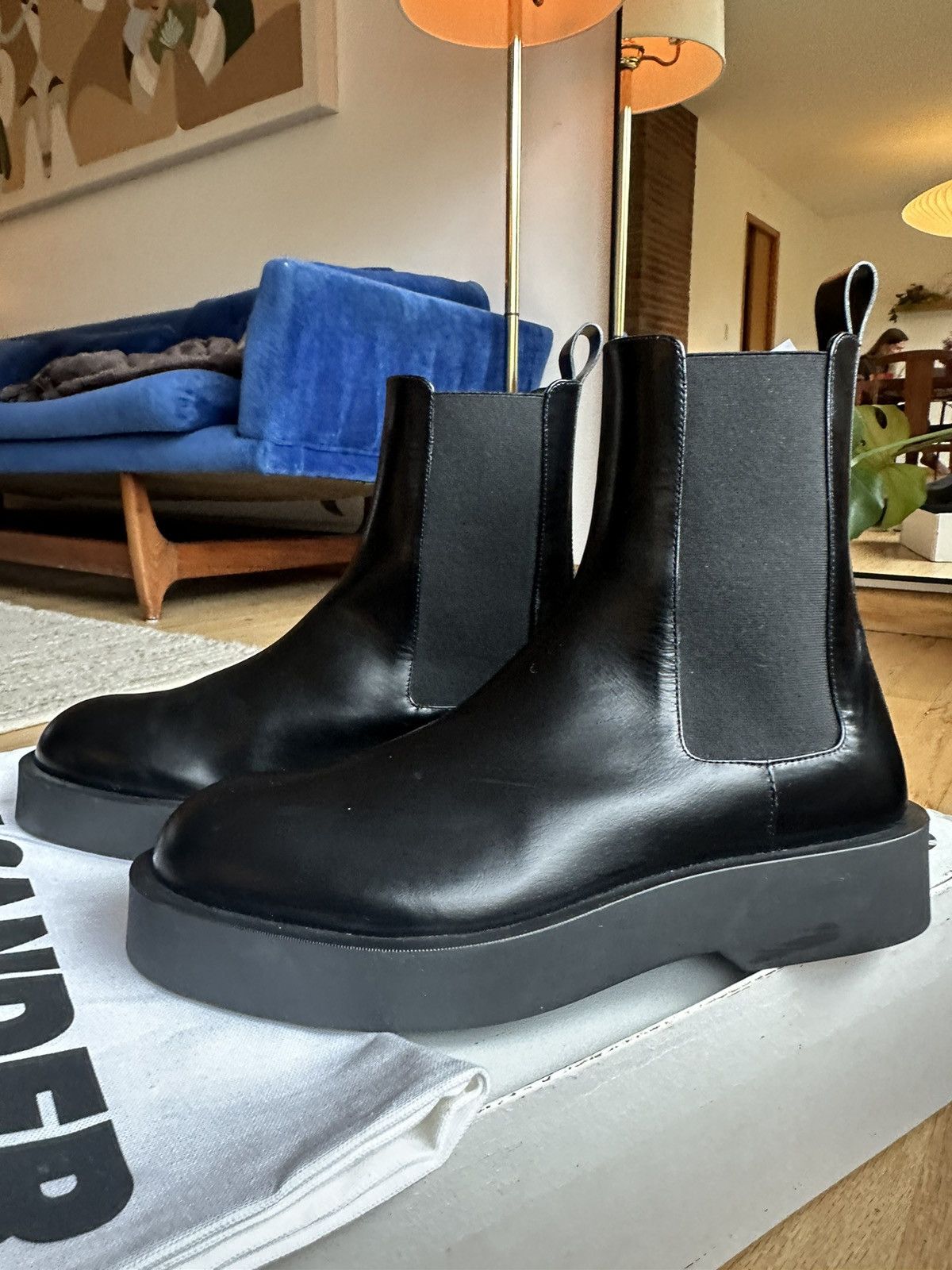 Jil Sander Jil Sander Round Toe Chelsea Boot Size US 10 / EU 43 - 9 Thumbnail