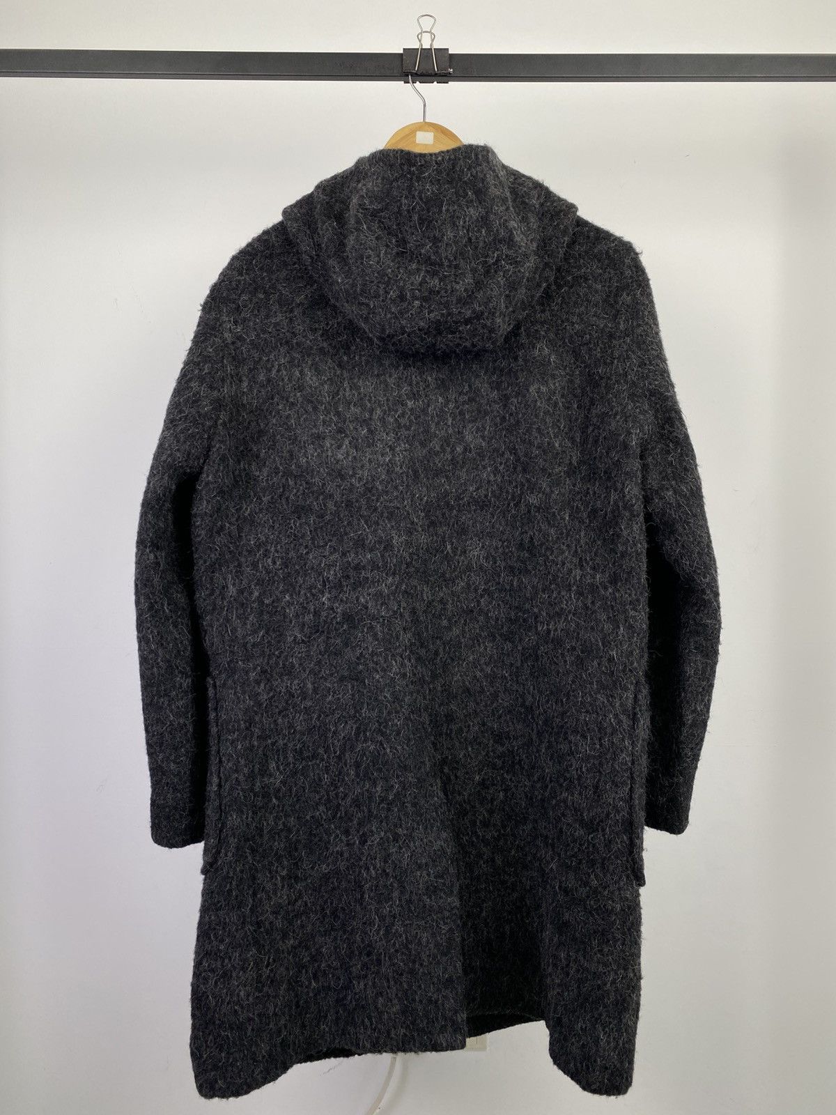 Japanese Brand 2000’s PPFM Mohair Hooded Long Jacket Size US M / EU 48-50 / 2 - 6 Thumbnail