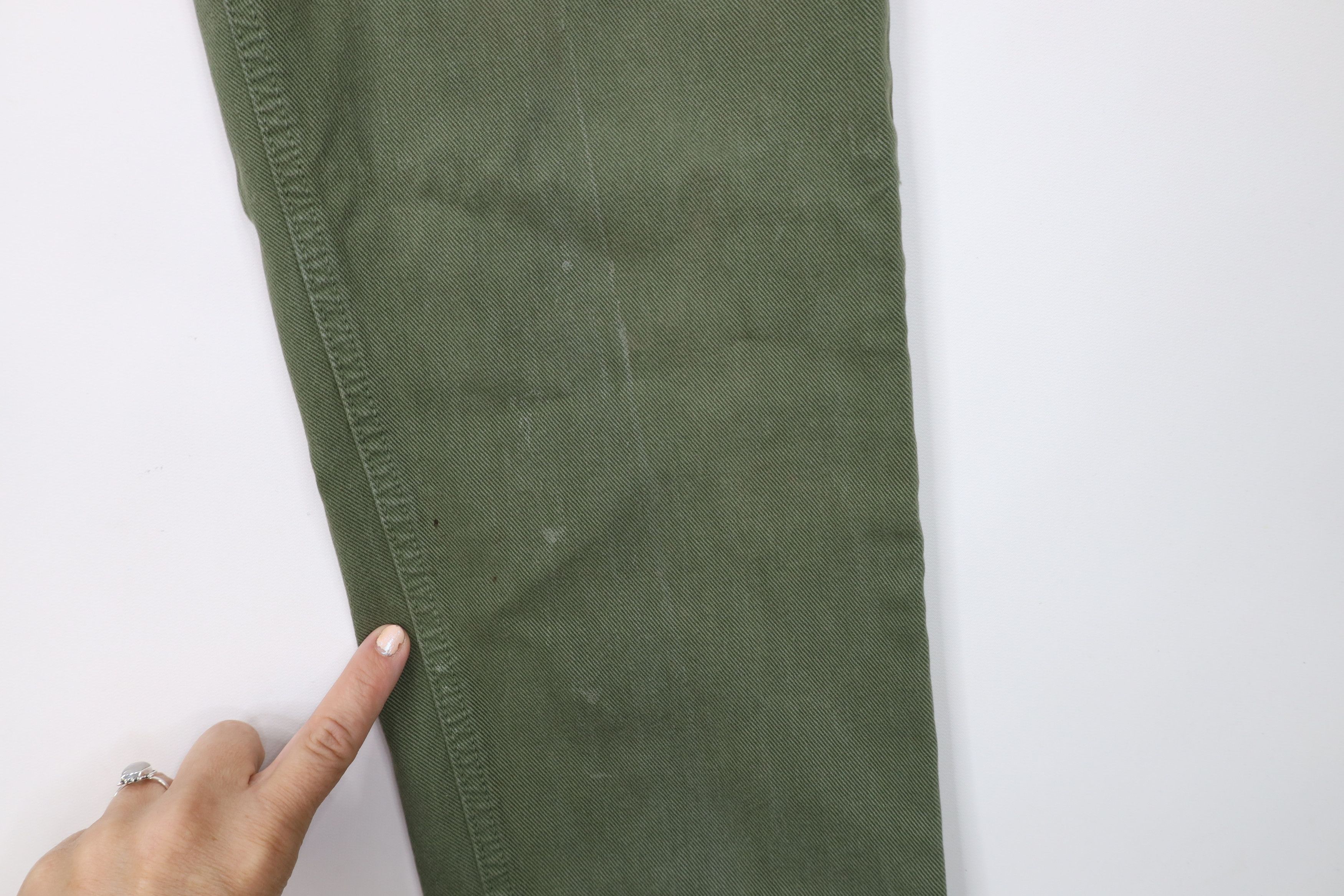 Calvin Klein Vintage 90s Calvin Klein Fit Tapered Leg Jeans Green USA Size US 30 / EU 46 - 5 Thumbnail