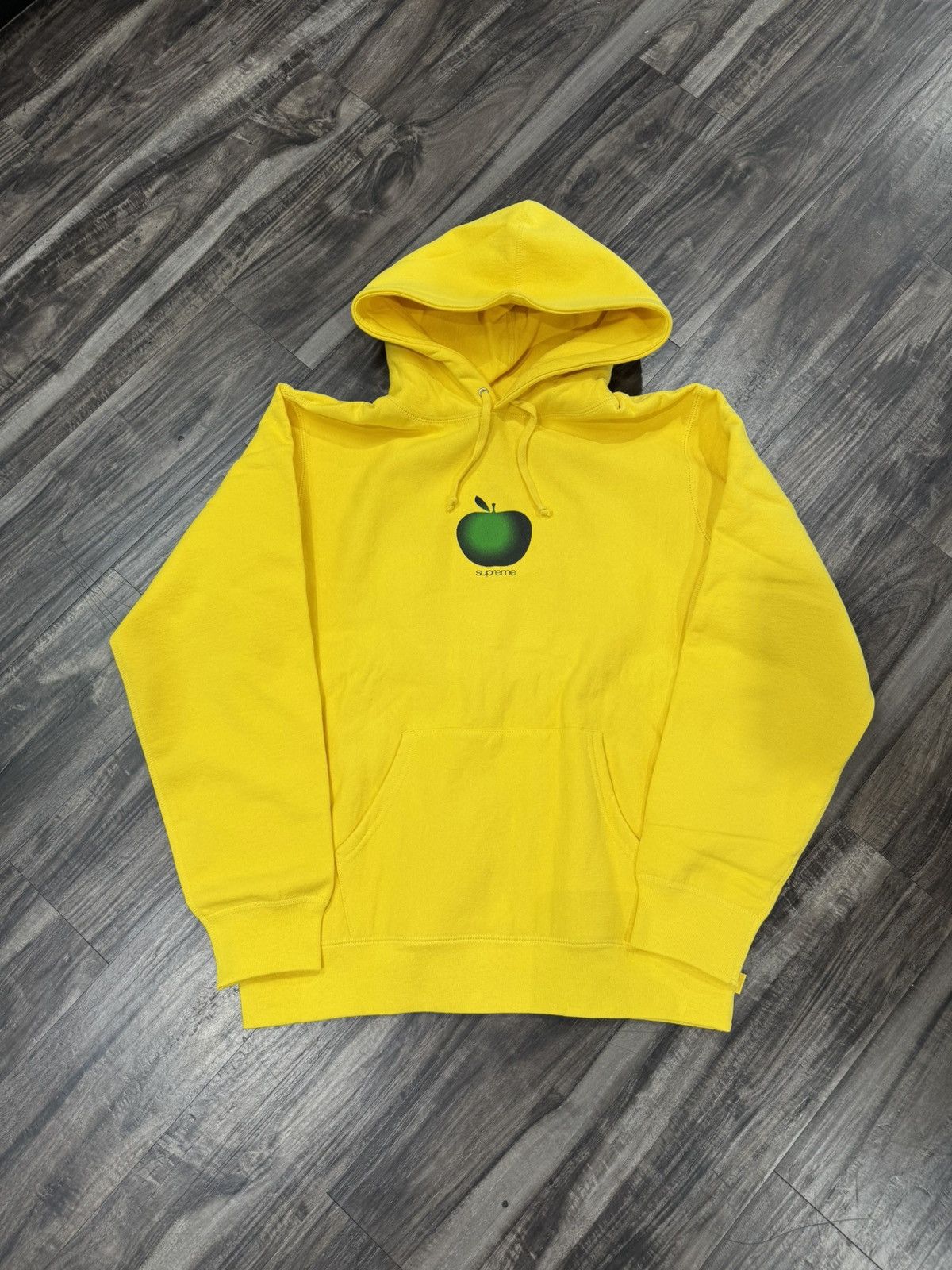 Supreme Supreme Apple Sweatshirt Jacket Hoodie Yellow Size US L / EU 52-54 / 3 - 1 Thumbnail