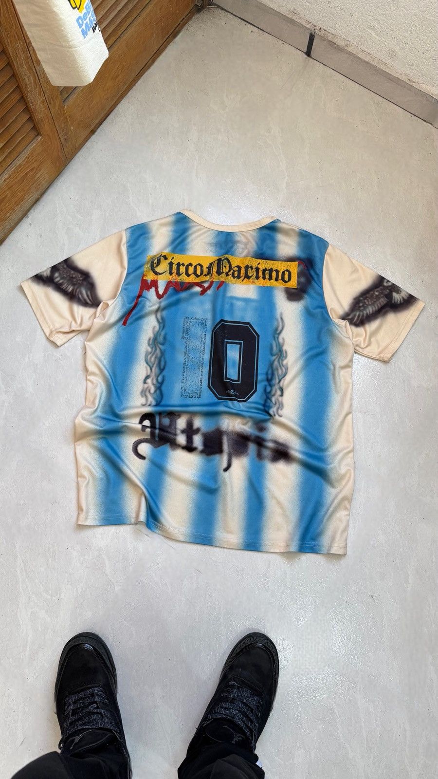 Travis Scott Travis Scott Argentina Circus Maximus Jersey Size US L / EU 52-54 / 3 - 3 Thumbnail