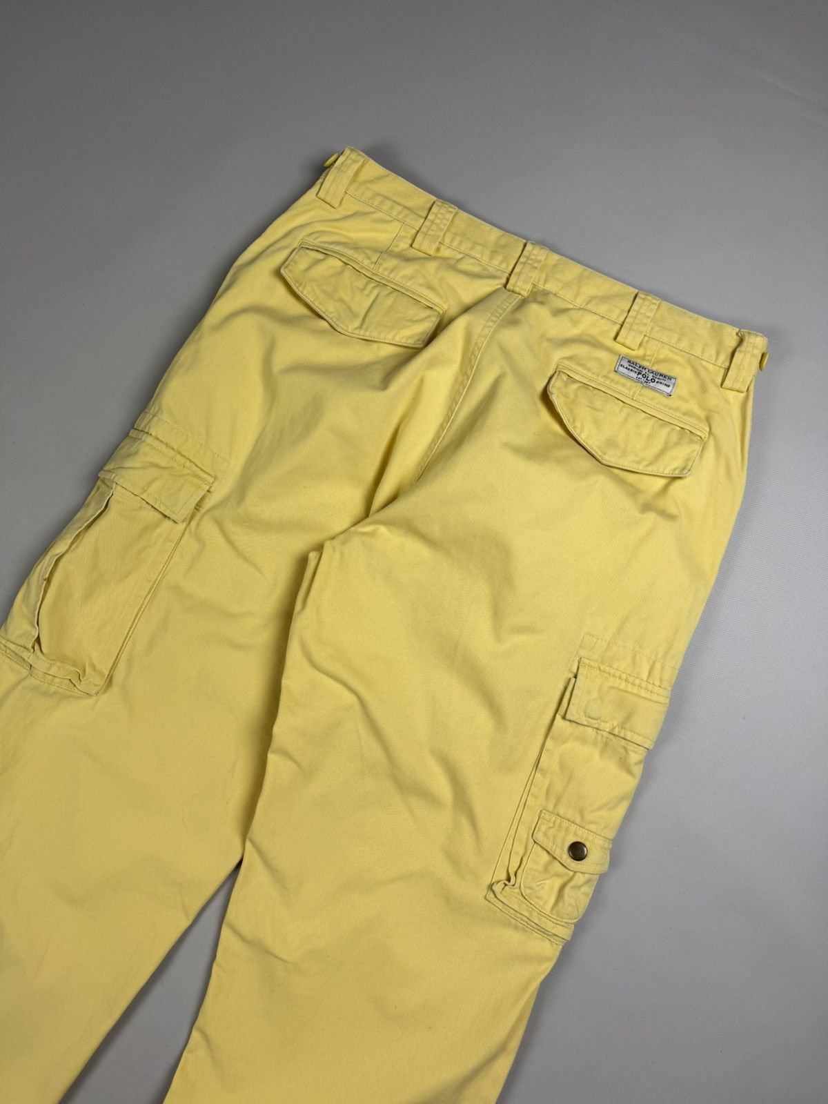 Vintage Polo By Ralph Lauren Vintage Cargo Military Pants Trousers Size US 34 / EU 50 - 19 Thumbnail