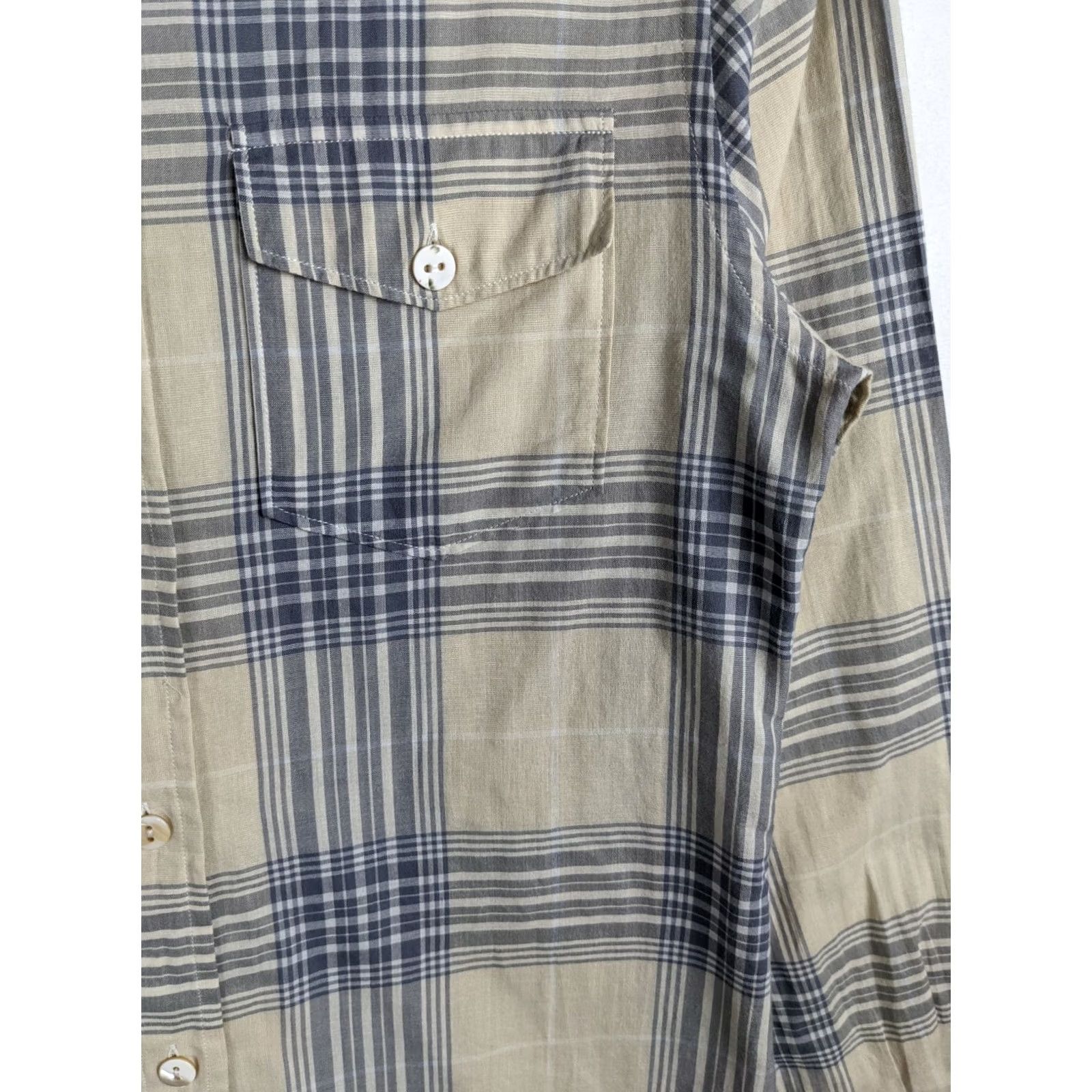 Dolce & Gabbana Dolce&Gabbana Shirt Blouse Women Plaid Button Up Multicolor Cotton Blend Pockets 40 Regular Size S / US 4 / IT 40 - 4 Thumbnail