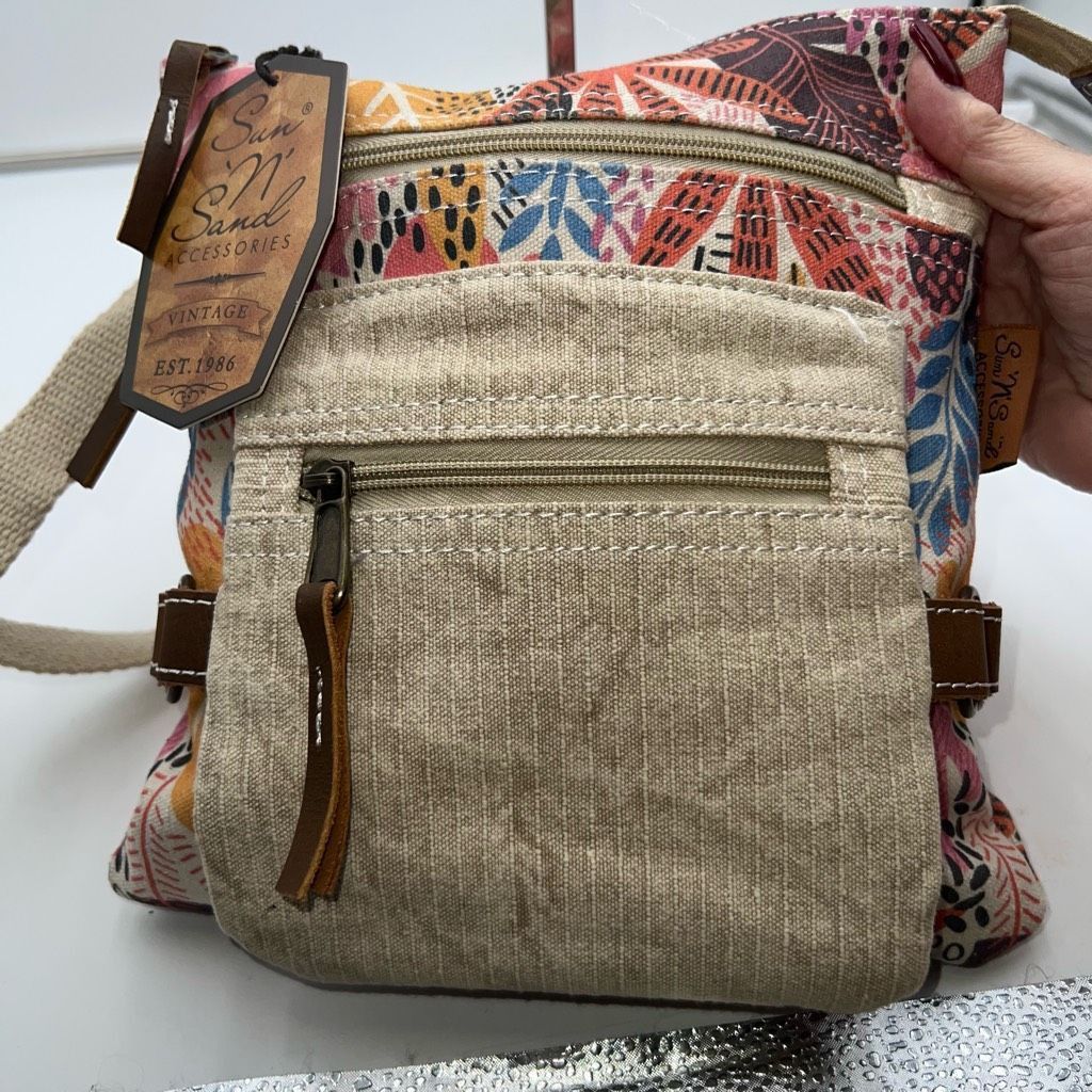 Other Sun N Sand Tropical Multi Pocketed Crossbody Size ONE SIZE - 5 Thumbnail