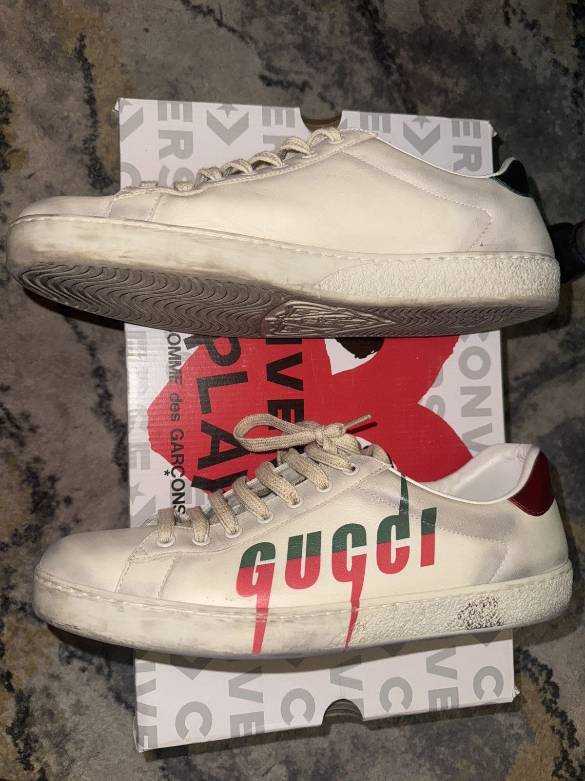 Gucci Gucci steppa low top shoes Size US 10 / EU 43 - 2 Thumbnail