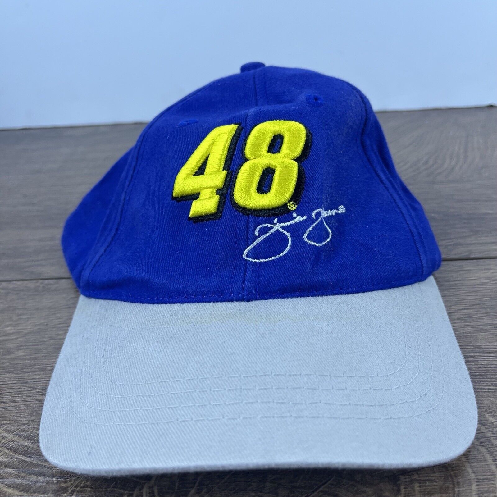 Other Jimmie Johnson 48 Hat NASCAR 48 Hat Blue Hat Adjustable Blue Size ONE SIZE - 2 Thumbnail