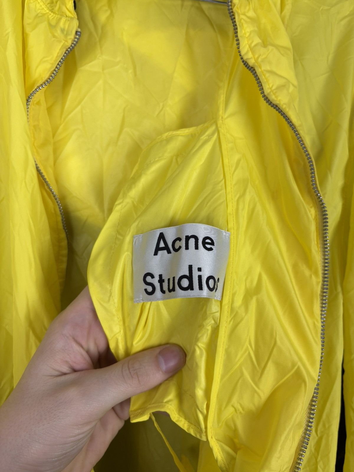 Acne Studios × Designer × Japanese Brand Acne Studios Wilfred New SS15 raincoat gorpcore Size US M / EU 48-50 / 2 - 3 Thumbnail