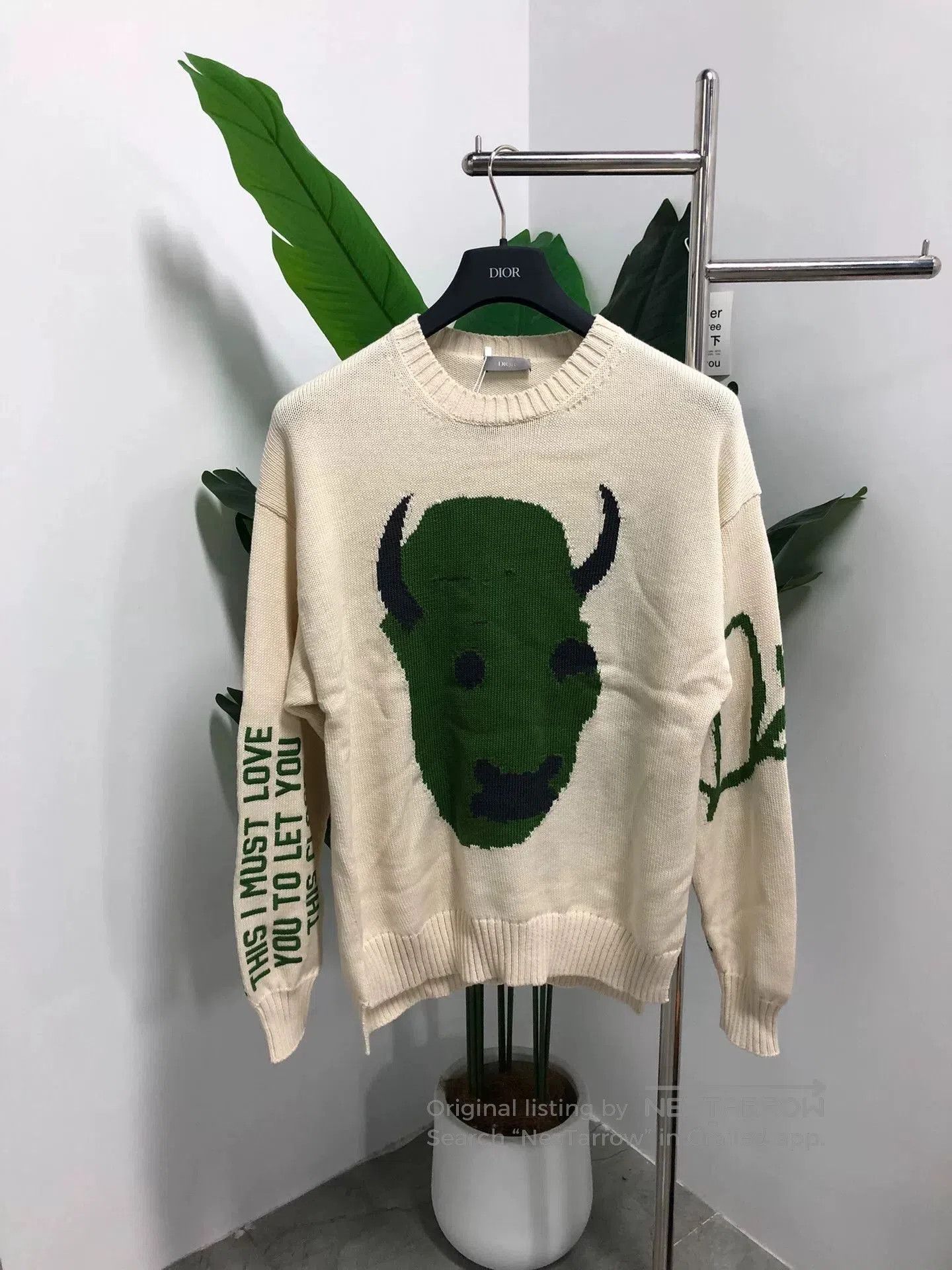 Dior dior x travis scott abstract pattern sweater. Size US S / EU 44-46 / 1 - 1 Thumbnail