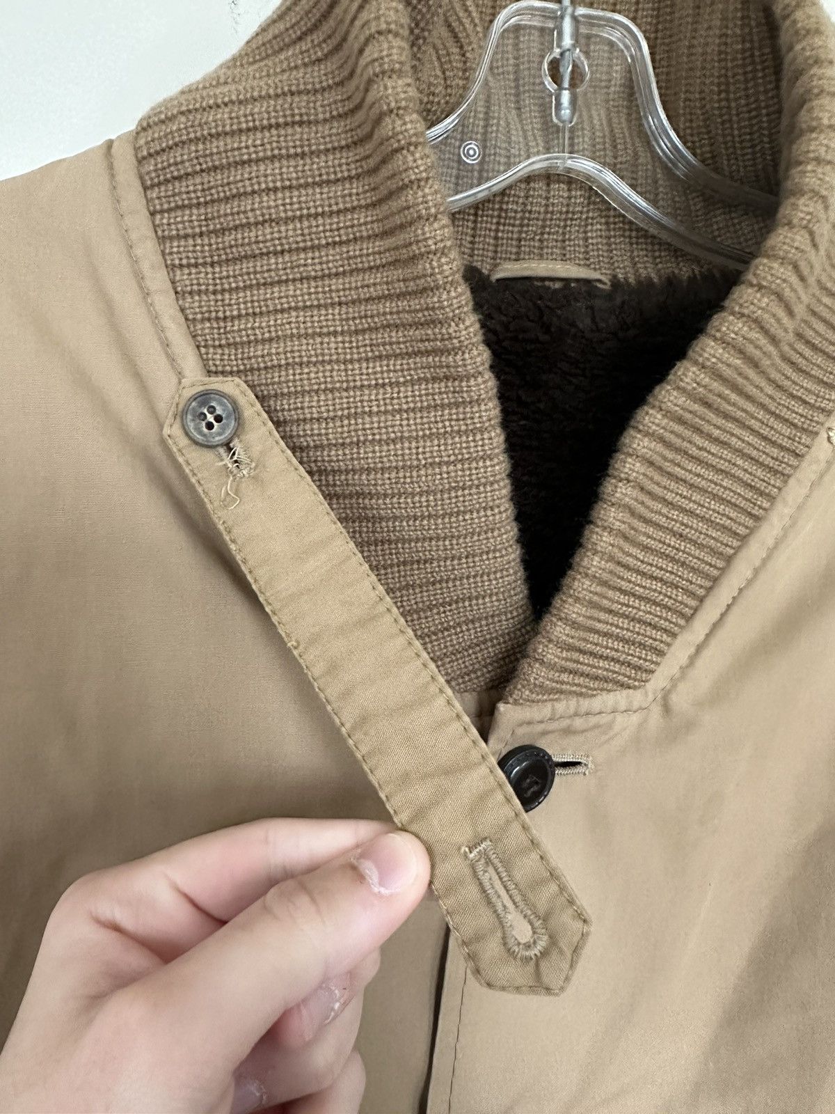 Vintage Vintage 60s Polyester Cotton Sherpa Lined Button Up Chore Size US M / EU 48-50 / 2 - 5 Thumbnail