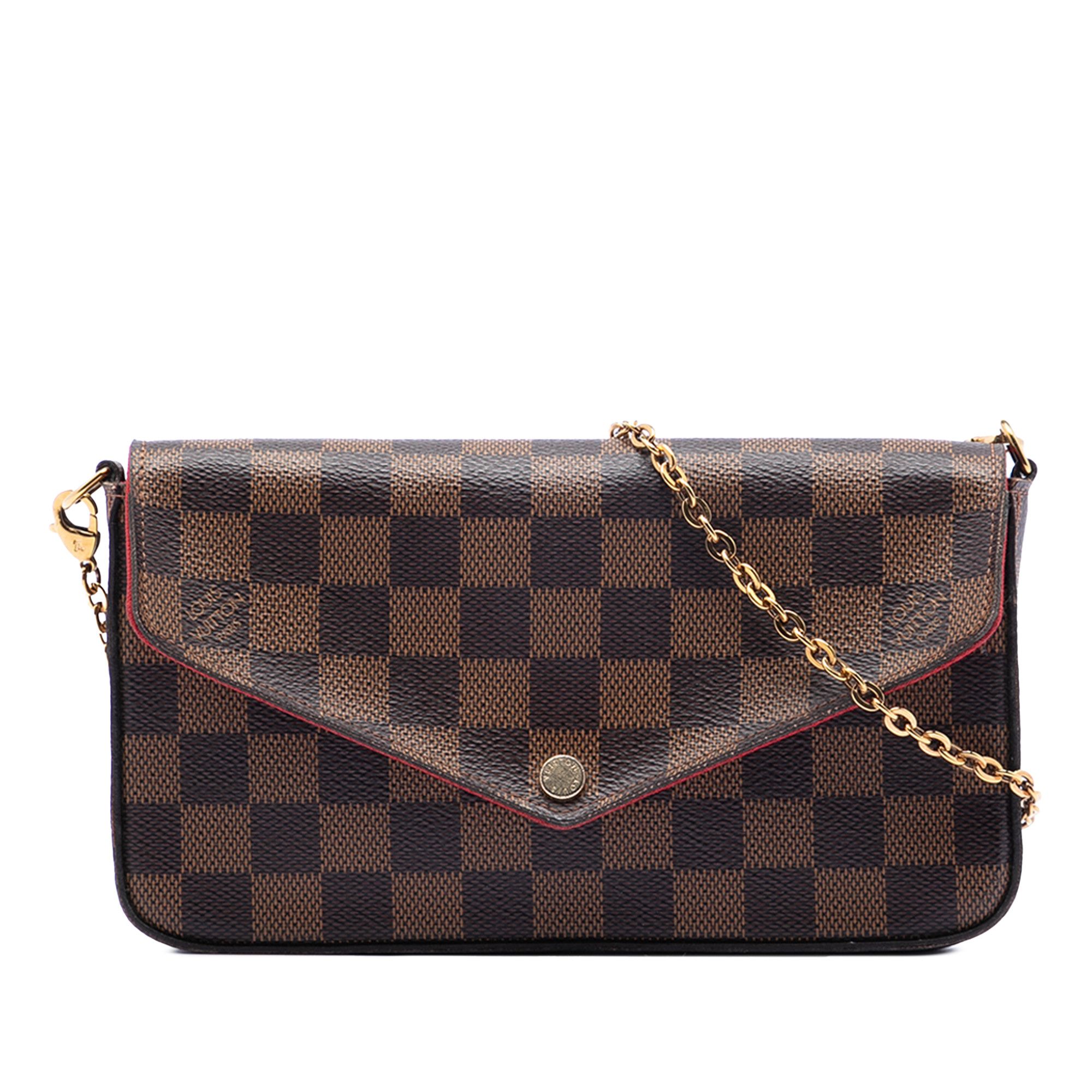 Louis Vuitton Louis Vuitton Damier Ebene Pochette Felicie Size ONE SIZE - 1 Thumbnail