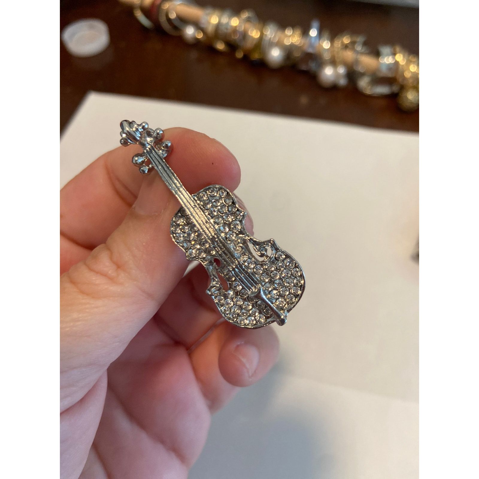 Other Violin brooch Size ONE SIZE - 3 Thumbnail