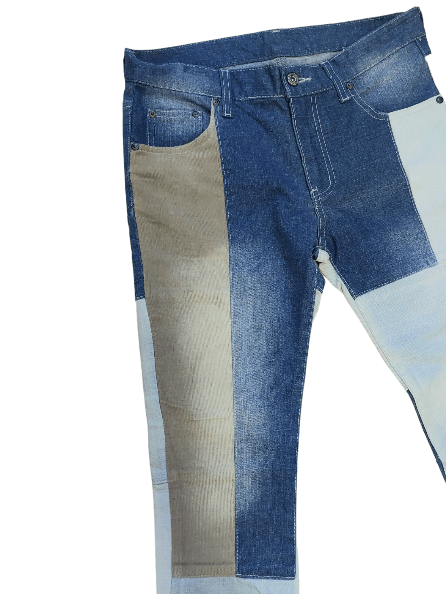 Vintage Vintage Japanese Patchwork Denim Size US 32 / EU 48 - 5 Thumbnail