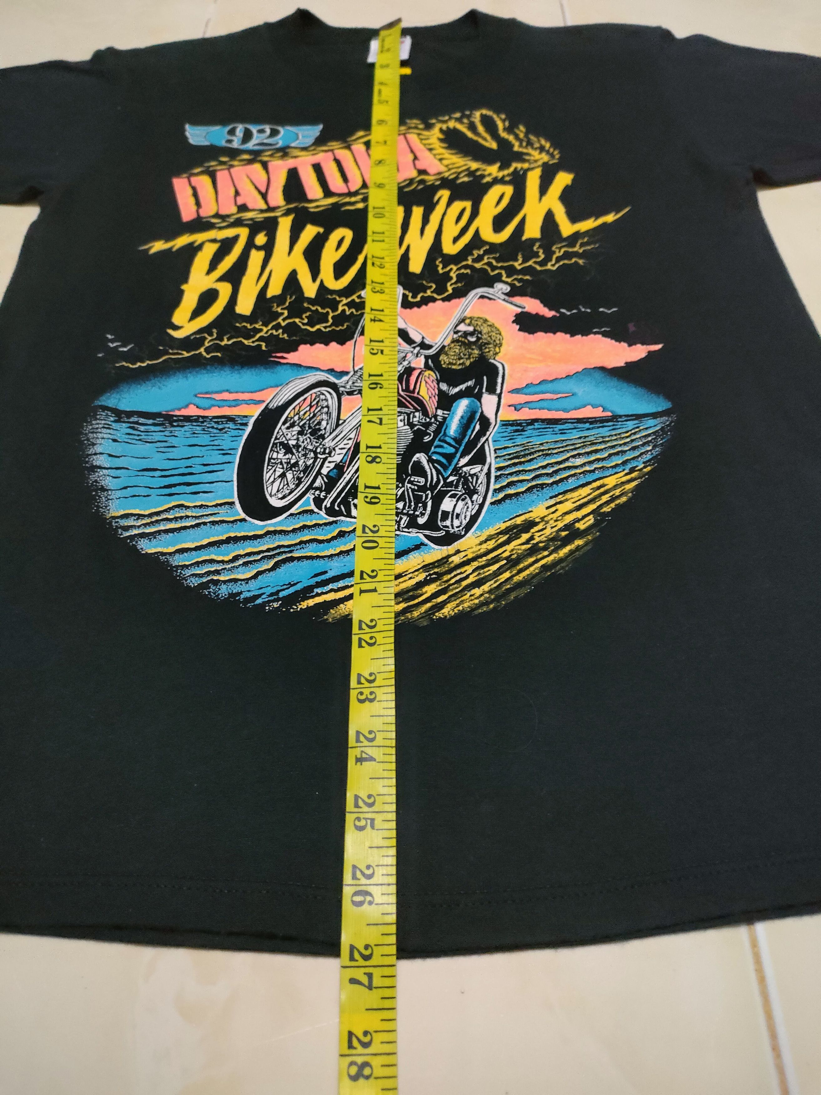 Harley Davidson × Vintage Vintage Bike Week Daytona Harley Davidson 3D Emblem T-Shirt Size US M / EU 48-50 / 2 - 6 Thumbnail