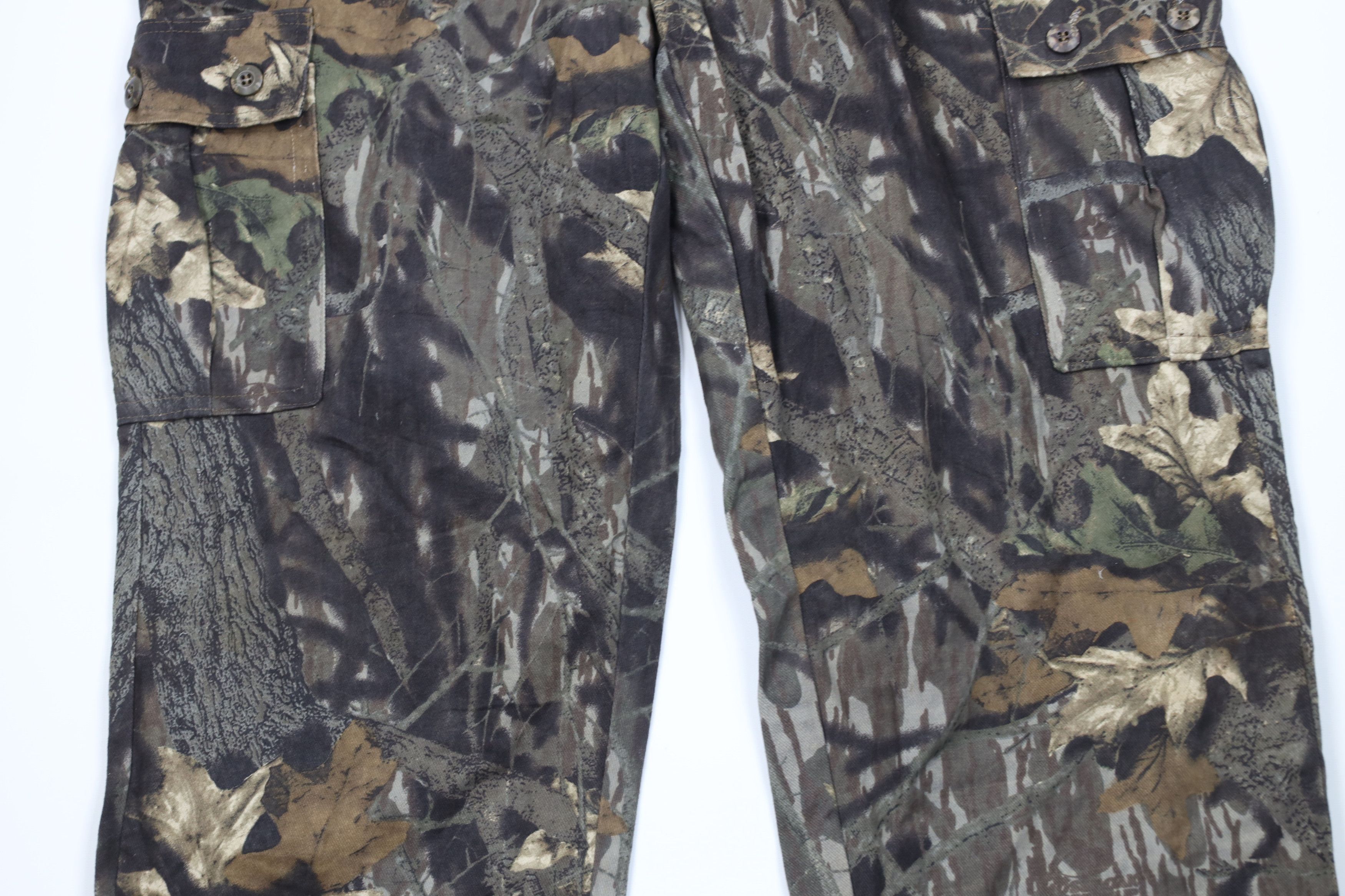 Vintage Vintage 90s Streetwear Camouflage Wide Leg Cargo Pants USA Size US 40 / EU 56 - 3 Thumbnail