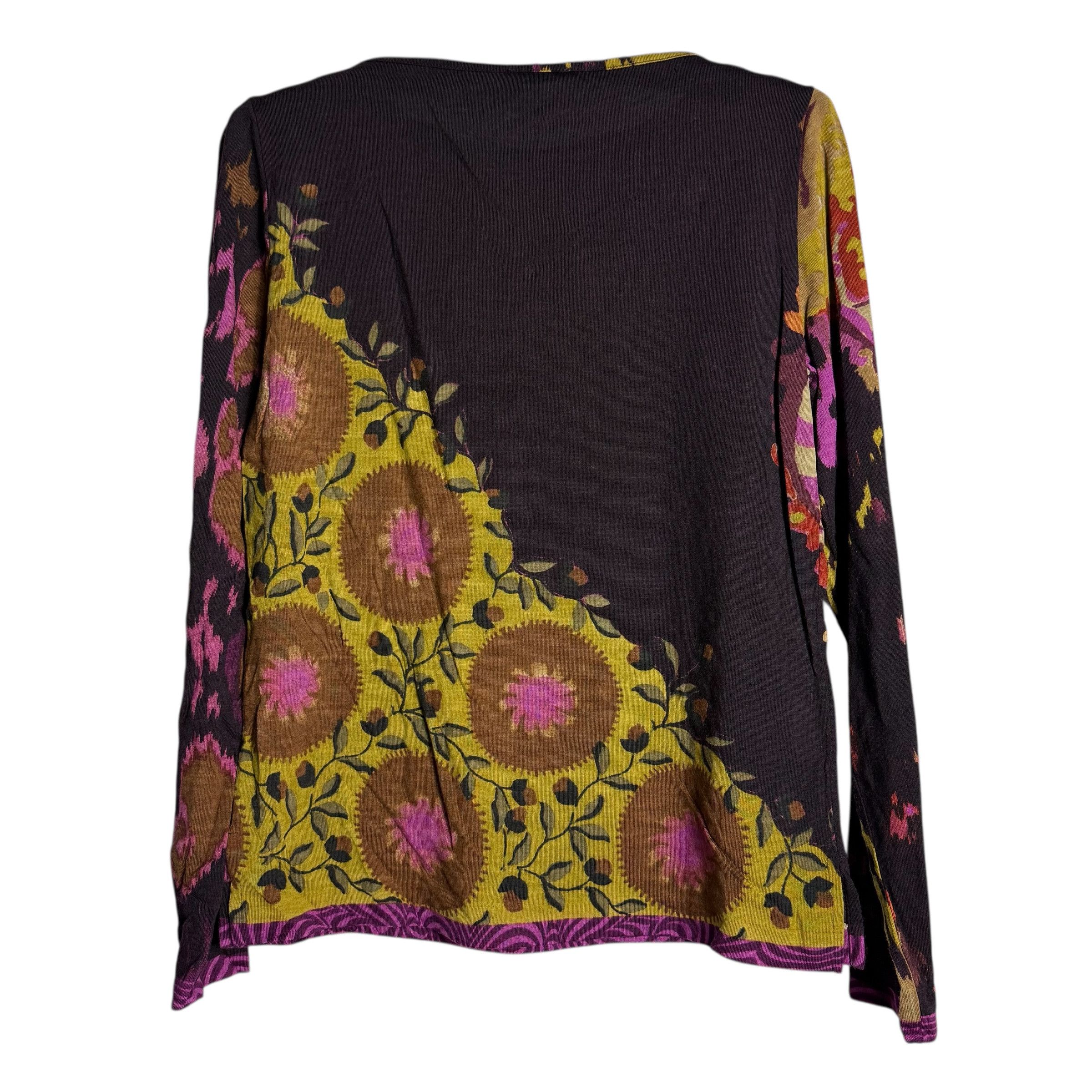 Etro 🔥RARE🔥Etro Milano Floral Multicolor Sweater Size L / US 10 / IT 46 - 3 Thumbnail