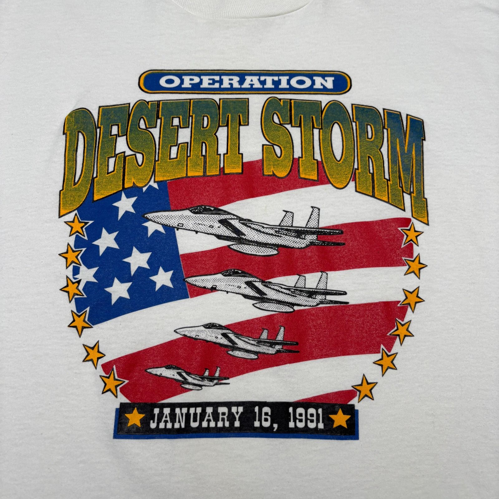 Vintage Vintage 1991 Operation Desert Storm Shirt Men's XL Military Size US XL / EU 56 / 4 - 3 Thumbnail