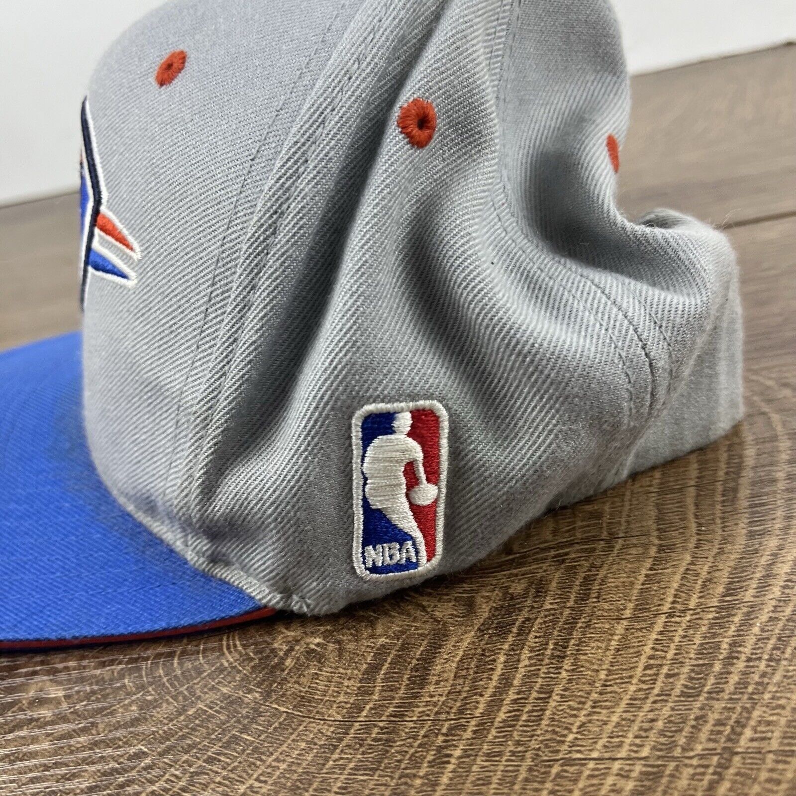 Mitchell & Ness Oklahoma City Thunder Hat Mitchell & Ness Snapback Gray Hat Size ONE SIZE - 9 Thumbnail