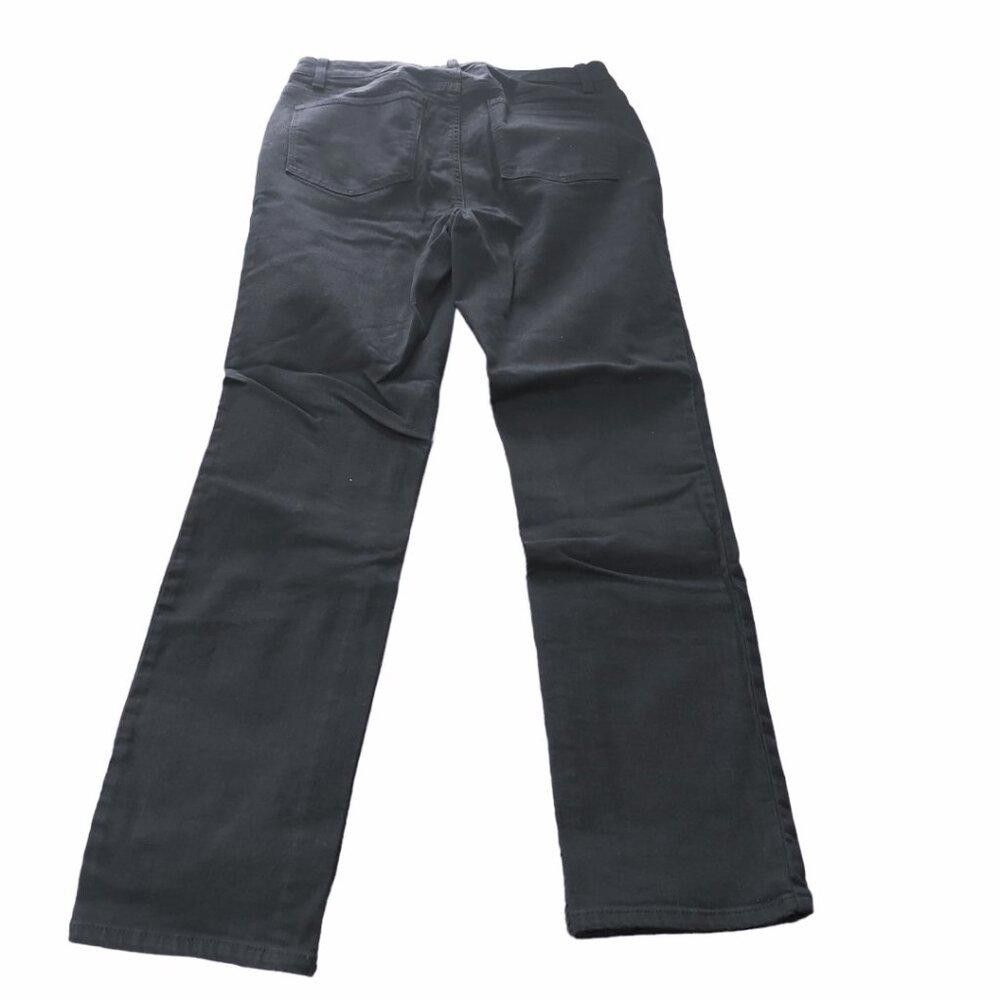 Designer CT1467 Talbots Black Flawless High Waist Straight Leg 10 Size 32" / US 10 / IT 46 - 3 Thumbnail