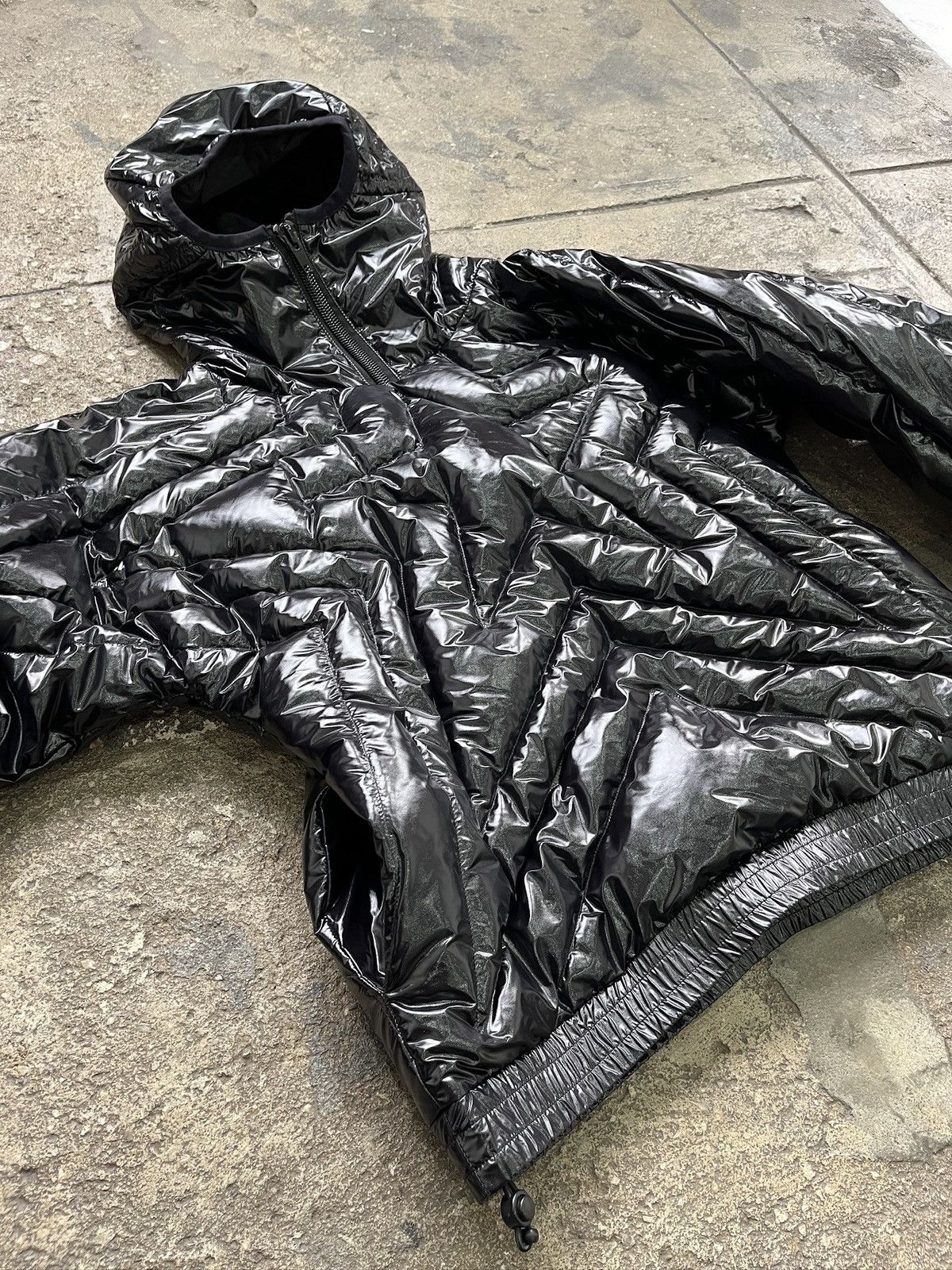 Bad Son Badson Black Star Puffer Jacket (unisex) Size US S / EU 44-46 / 1 - 12 Thumbnail