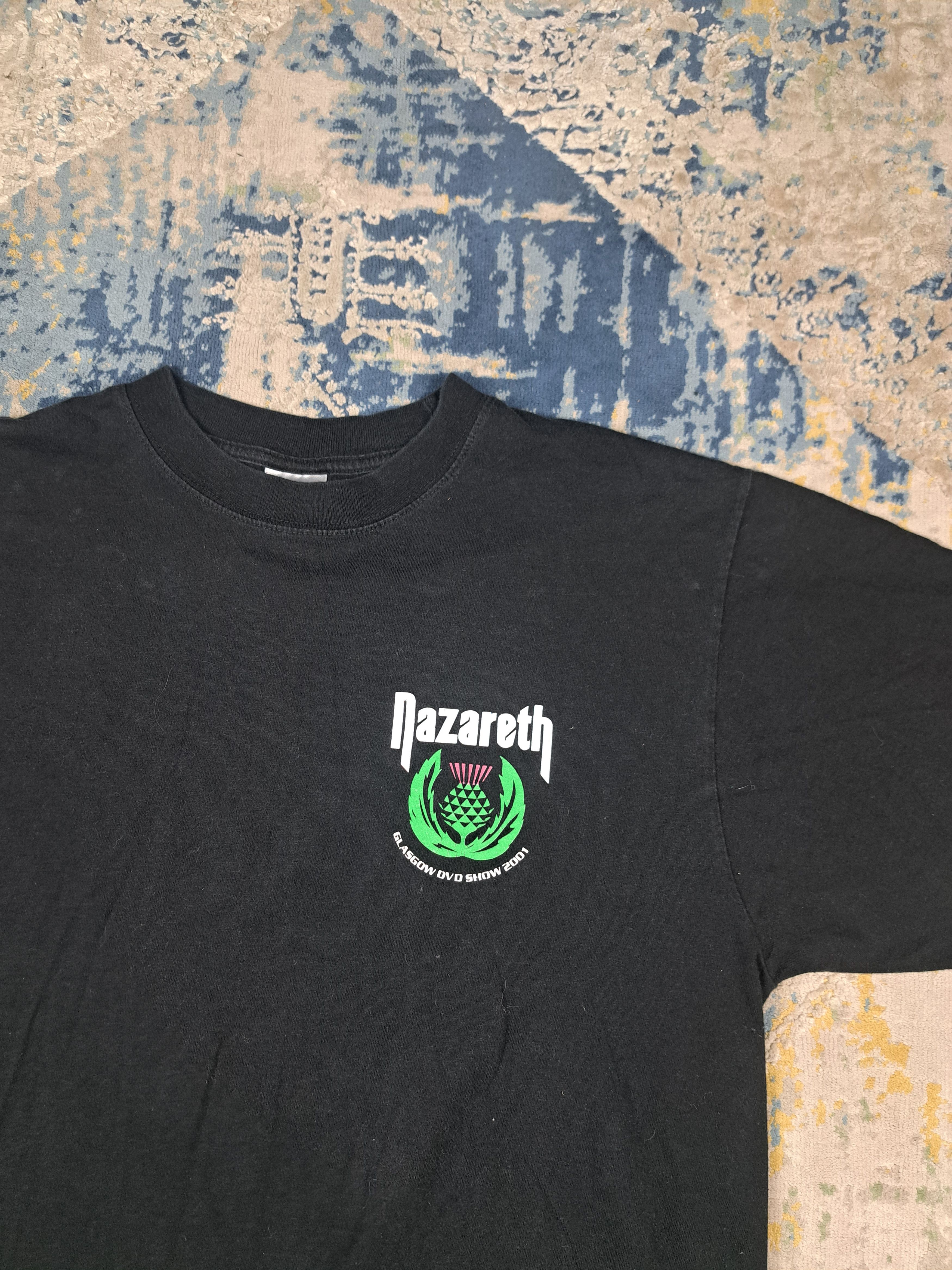 Band Tees Vintage 2001 Nazareth Band Tee Rare Hard Rock Size US M / EU 48-50 / 2 - 4 Thumbnail