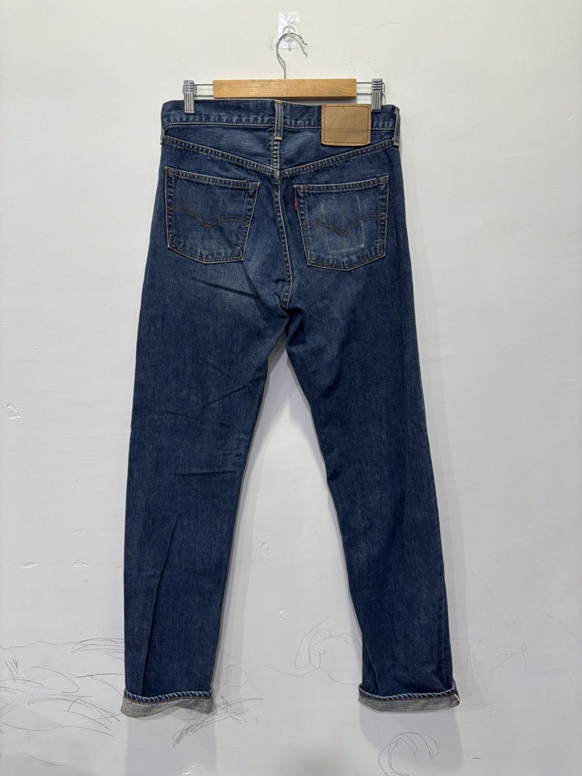 Levi's Vintage Levis Big E Selvedge Jeans Size US 32 / EU 48 - 5 Thumbnail