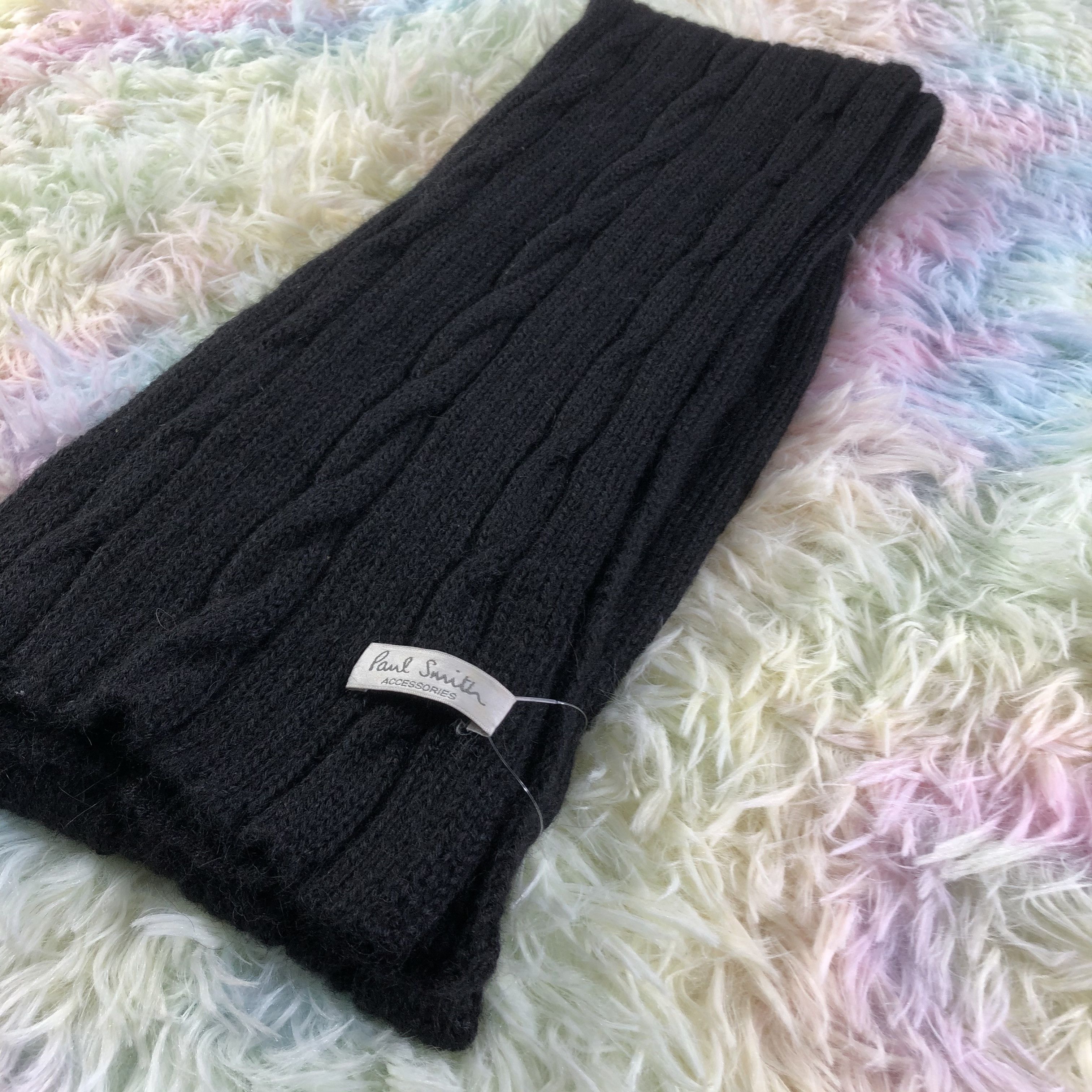 Paul Smith × Vintage Paul Smith Knit Scarf / Muffler / Neckwear - KM376 Size ONE SIZE - 3 Thumbnail
