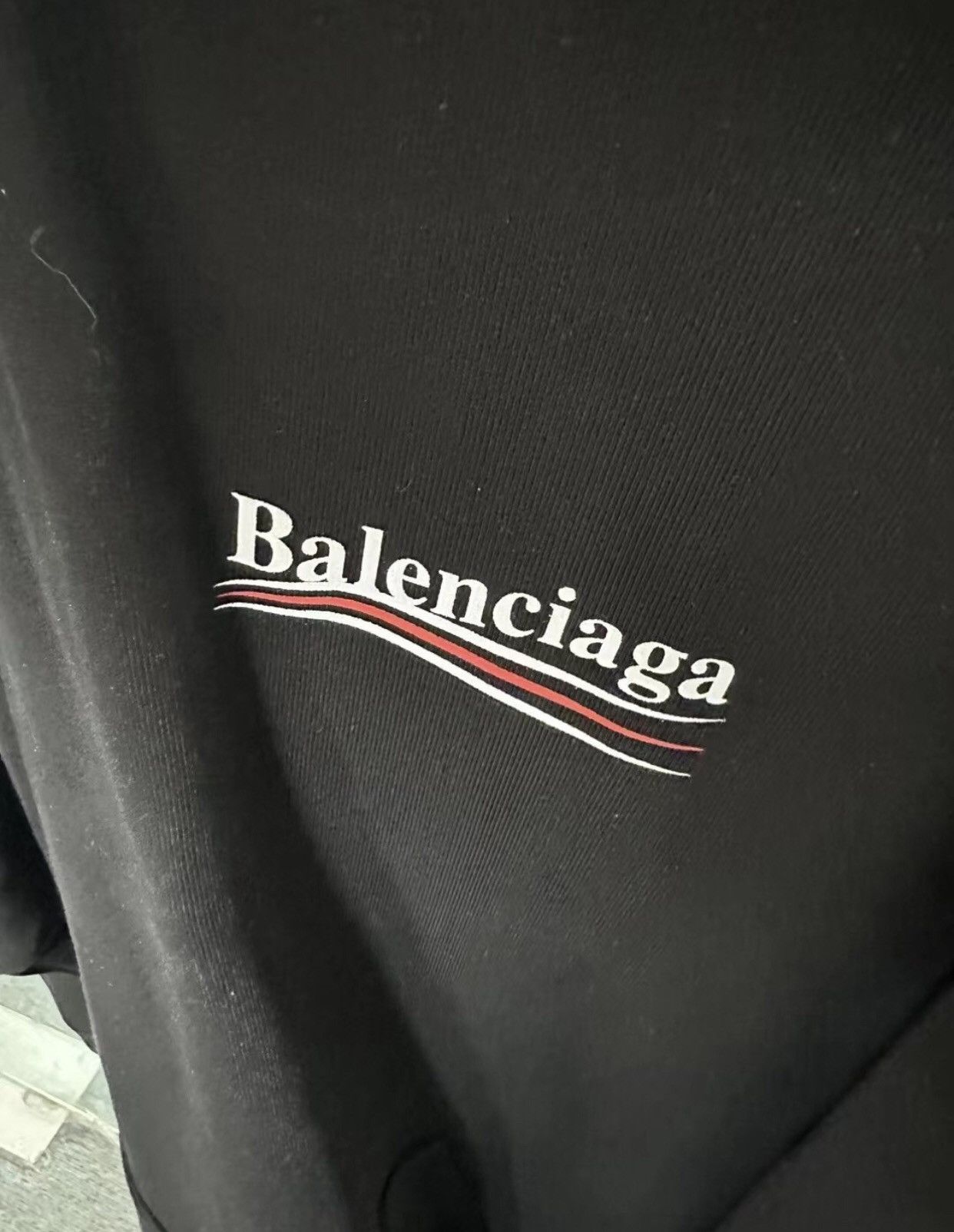 Balenciaga Balenciaga Black Coke Waves Hoodie 2412-Nextarrow Size US L / EU 52-54 / 3 - 3 Thumbnail
