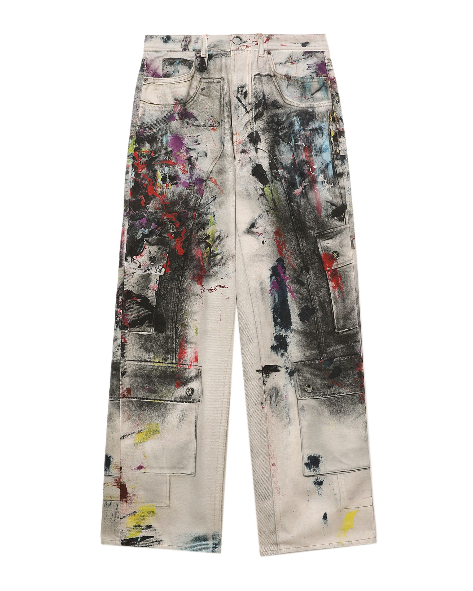Acne Studios Acne Studios 1981 BAGGY FIT Graffiti Design Jeans Size 26" / US 2 / IT 38 - 1 Thumbnail