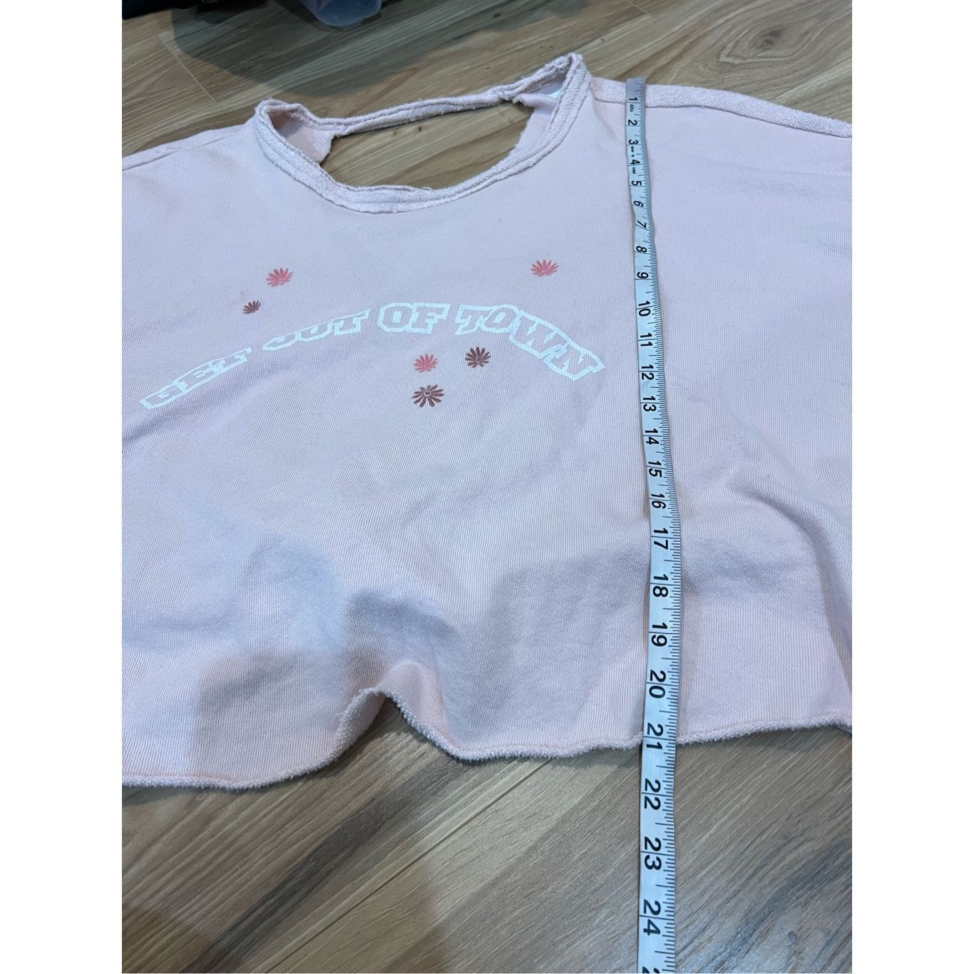 Other Aerie NWOT Get Out Town Tie Back Sweatshirt pink sz Medium Size M / US 6-8 / IT 42-44 - 9 Thumbnail