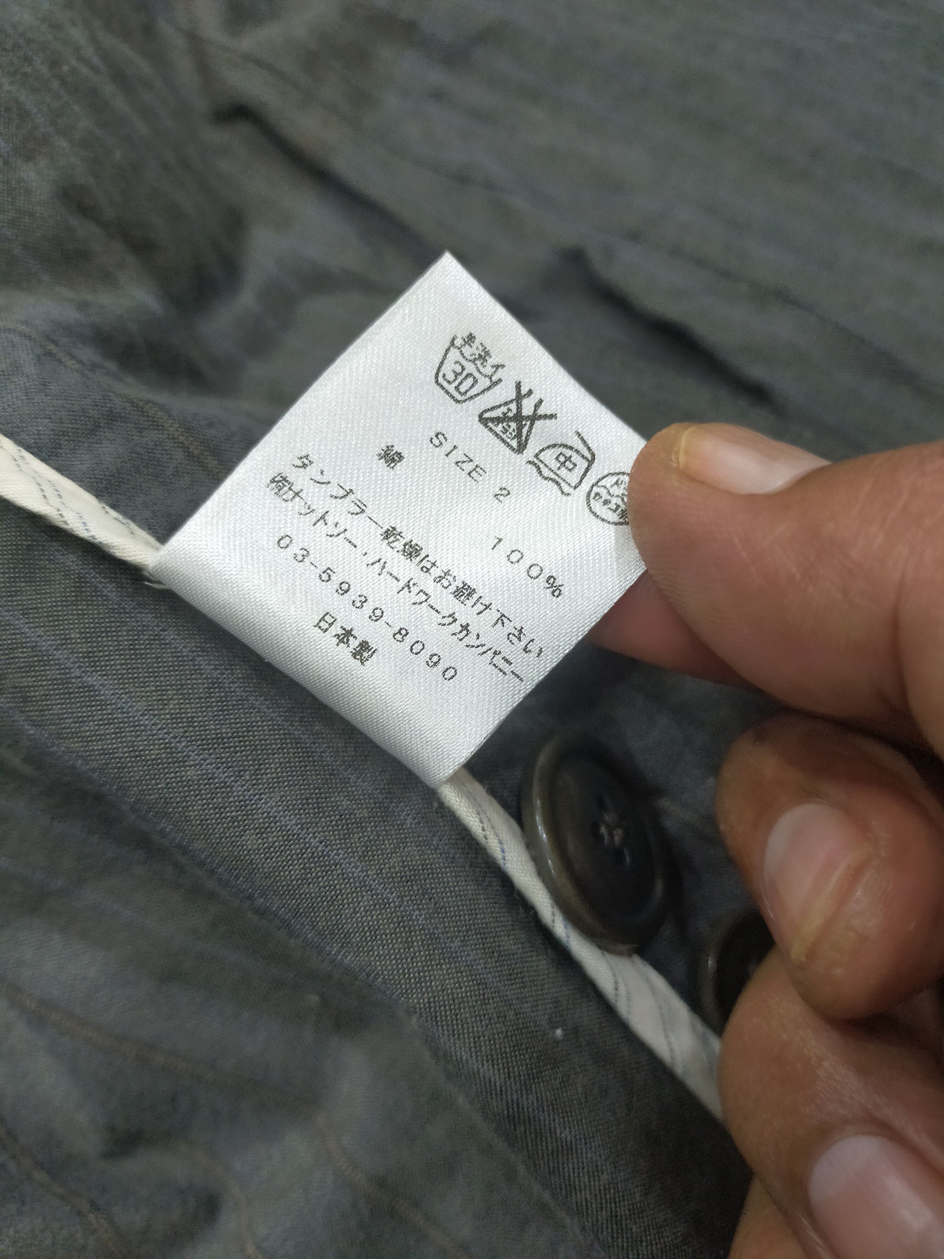 Designer × Japanese Brand × Ts(S) Takuji Suzuki ts(s) jacket like simple checkereda blazer Size 40S - 5 Thumbnail
