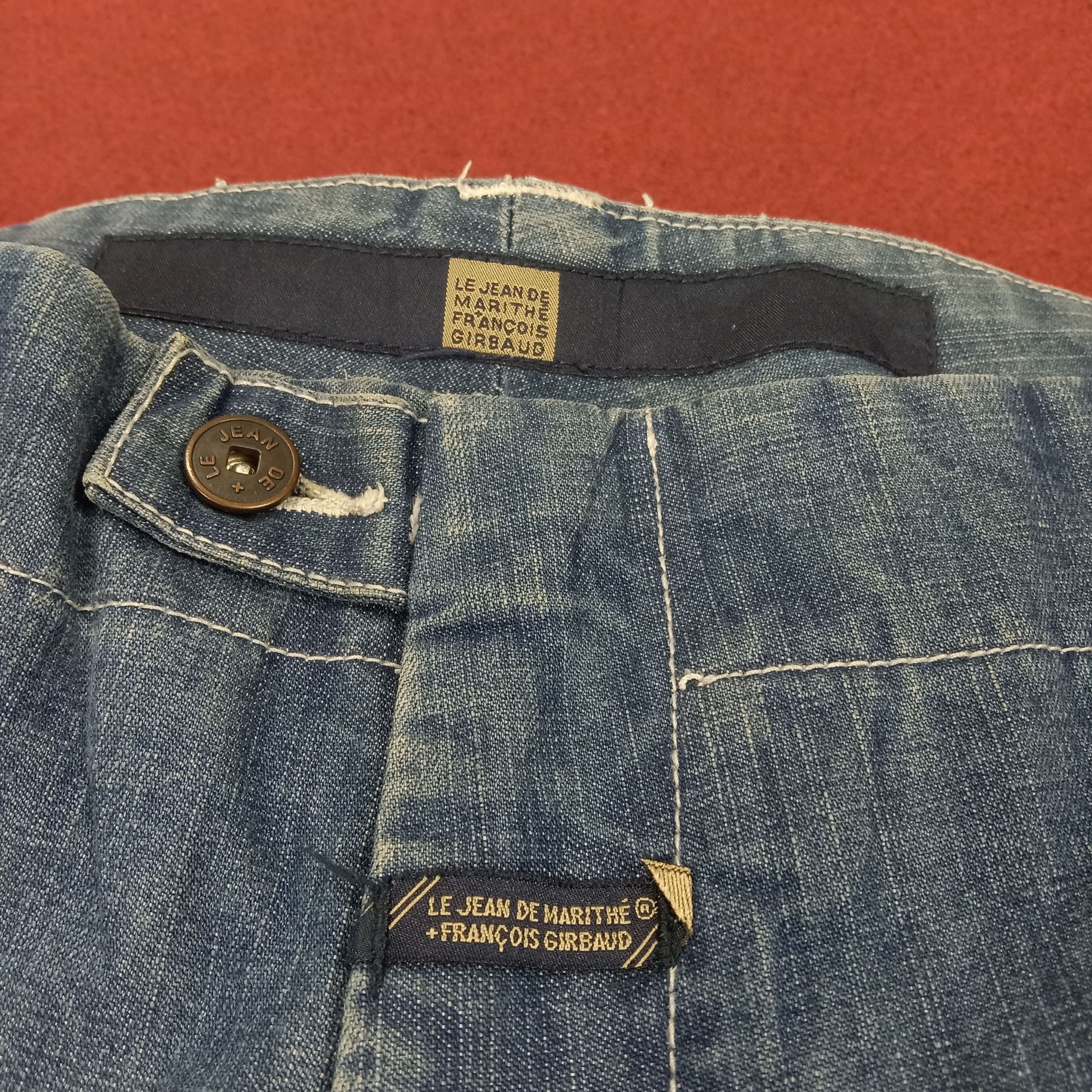 Marithe + Francois Girbaud × Vintage Marithe Francois Girbaud Rare Design Style Jeans Size US 39 - 13 Thumbnail