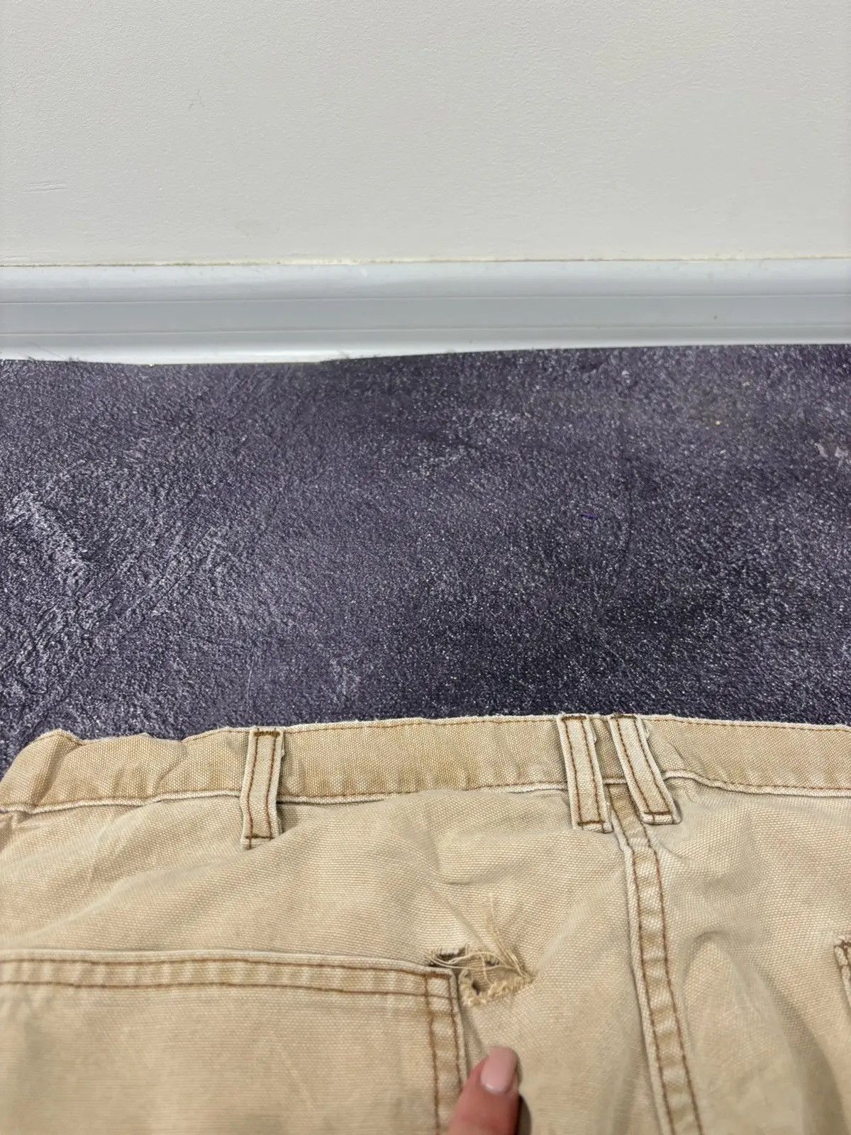 Dickies × Vintage Vintage Dickies Skate Faded Cream Hype Baggy Pants Size US 36 / EU 52 - 7 Thumbnail