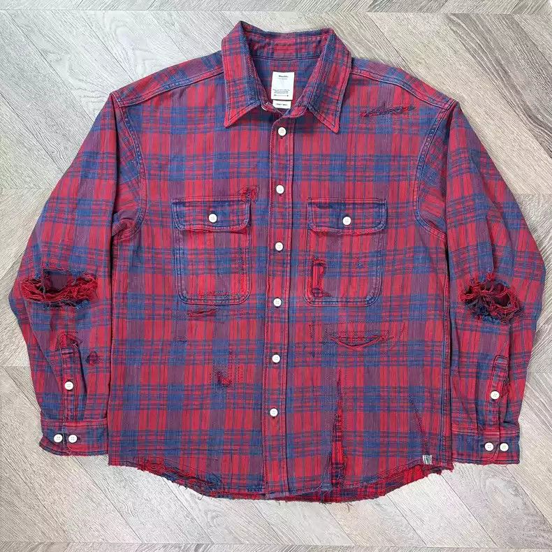 visvim ビズビム 21SS LUMBER CHECK L/S CRASH Visvim VISVIM 21SS LUMBER CHECK L/S CRASH | Grailed