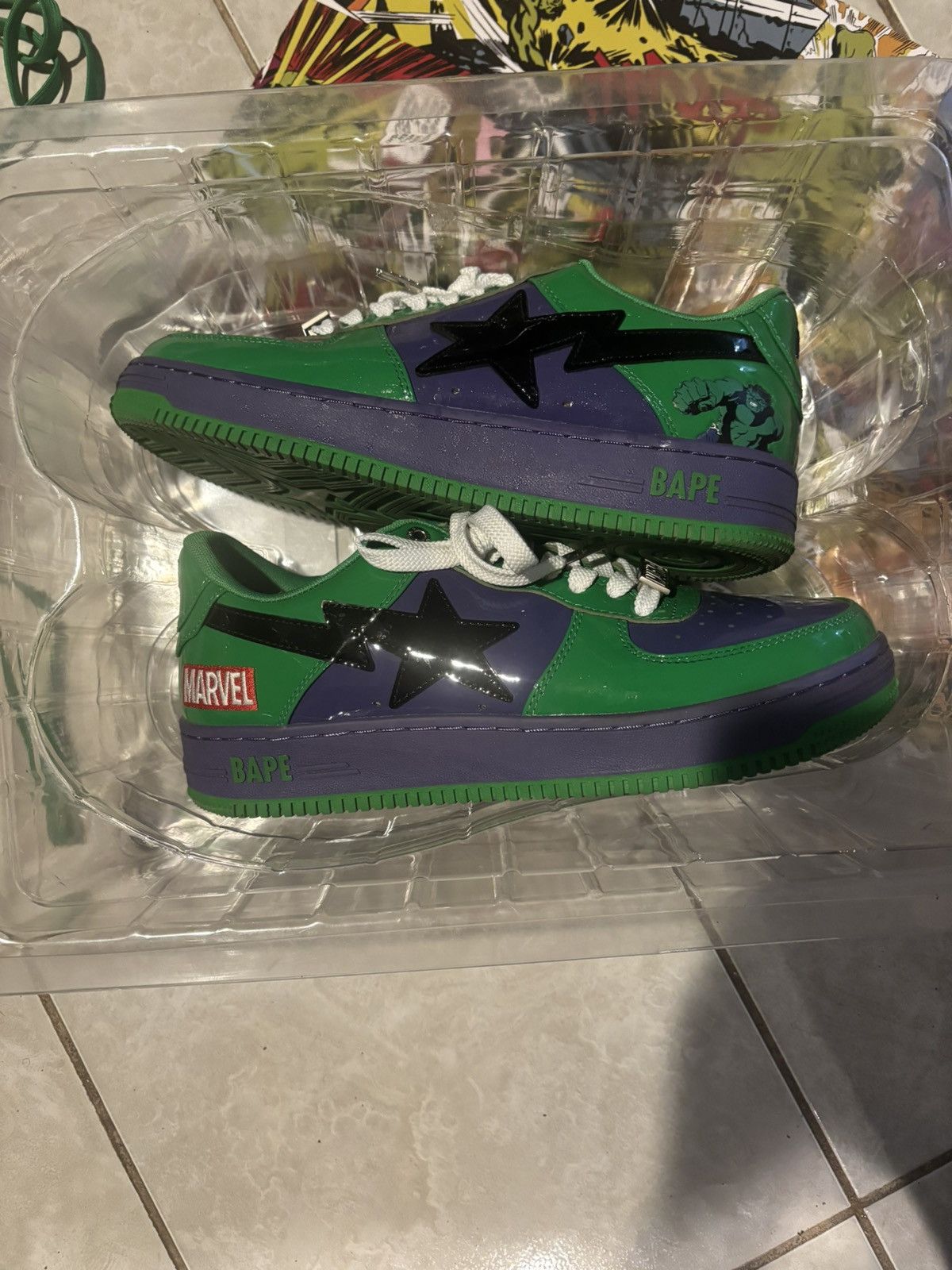 MARVEL X BAPESTA INCREDIBLE HULK