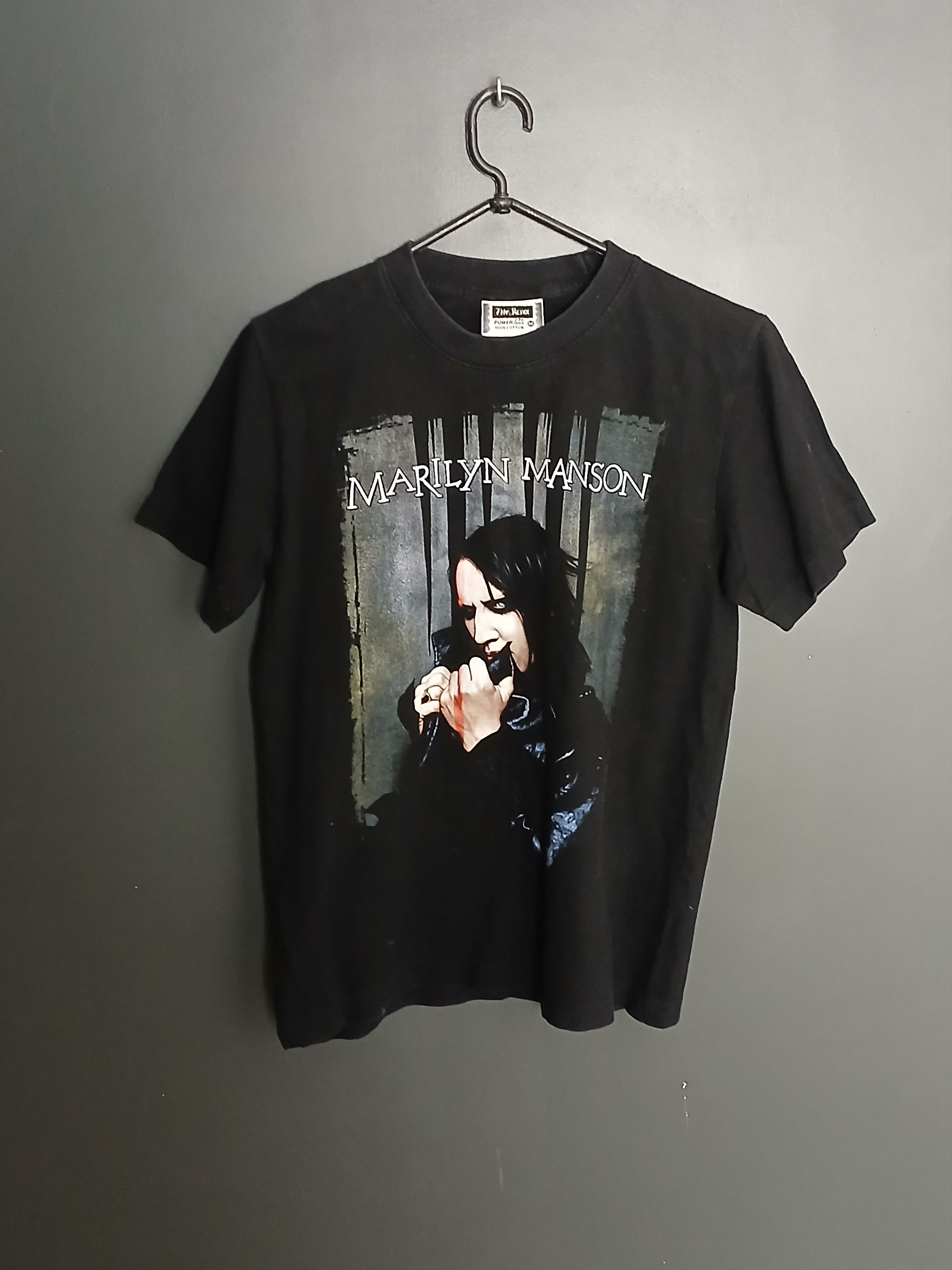 Band Tees × Marilyn Manson Marilyn Manson T-Shirt Size US M / EU 48-50 / 2 - 1 Thumbnail