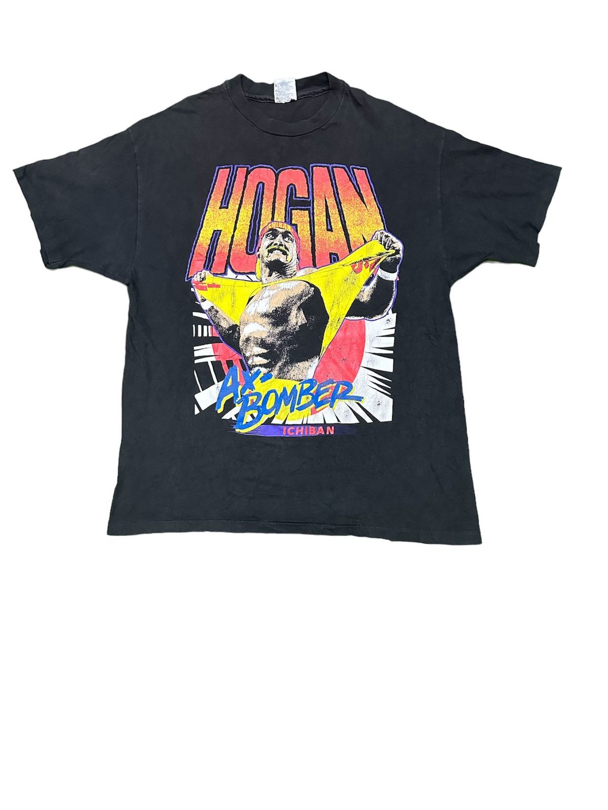 Vintage Vtg 90s Hulk Hogan american wrestler Size US XL / EU 56 / 4 - 1 Thumbnail