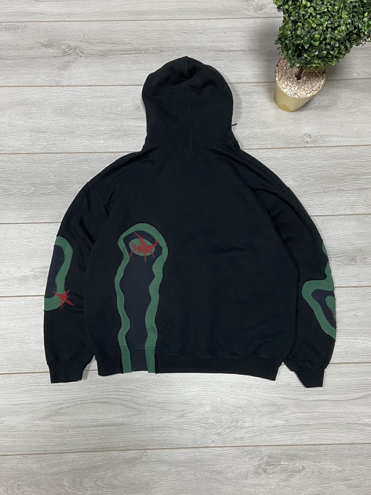 Nike Stussy reworked Y2K stains custom hoodie Size US L / EU 52-54 / 3 - 8 Thumbnail