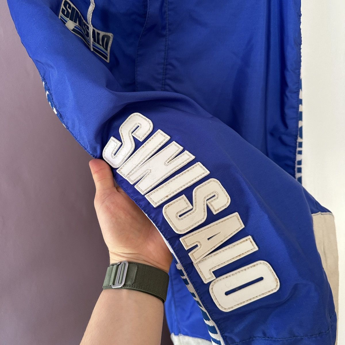 Other VINTAGE SINISALO WORLD RACING TEAM MOTOCROSS PANTS FINLAND M Size US 38 / EU 54 - 5 Thumbnail