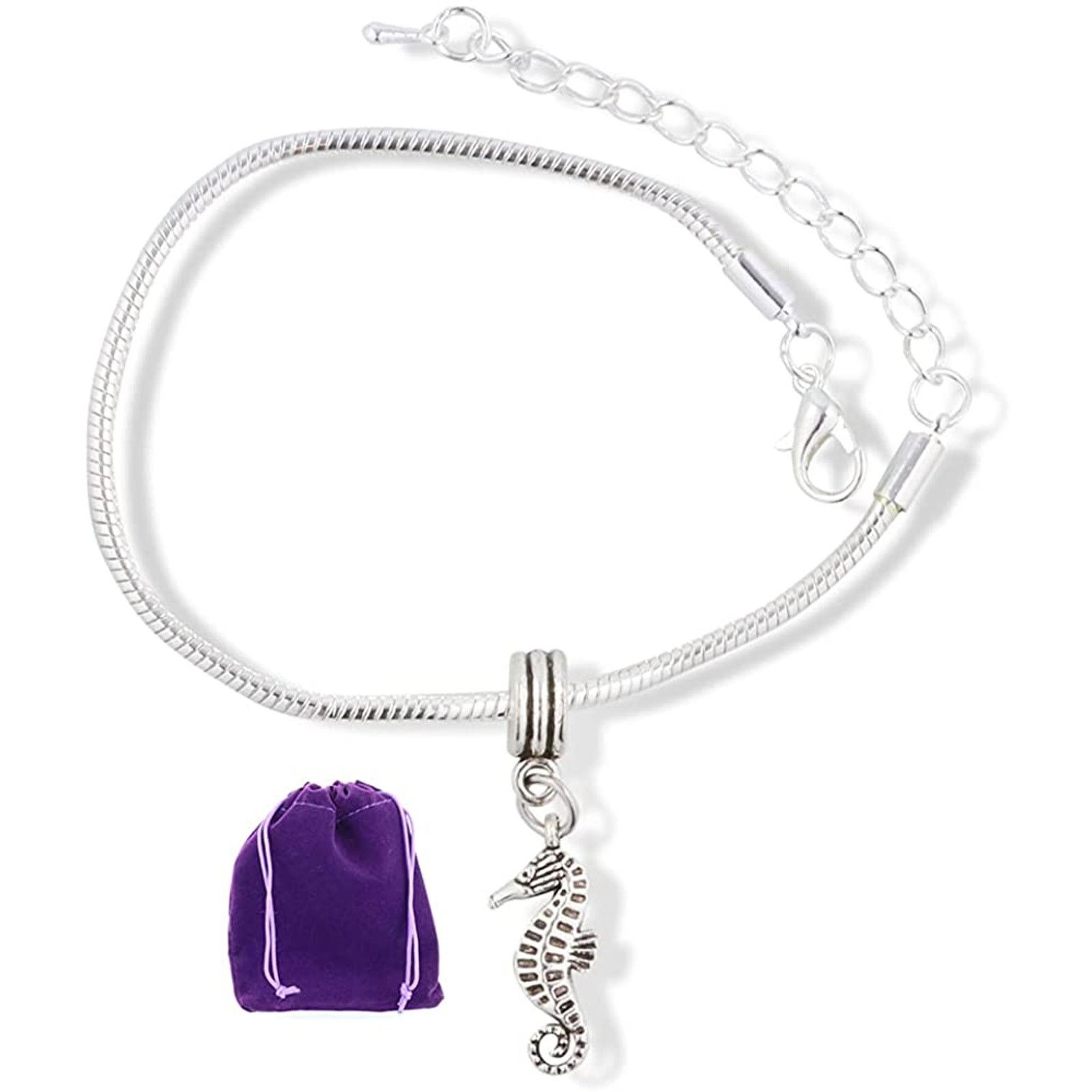 & Other Stories Sea Horse Snake Chain Charm Bracelet - Marine Life Size ONE SIZE - 1 Thumbnail