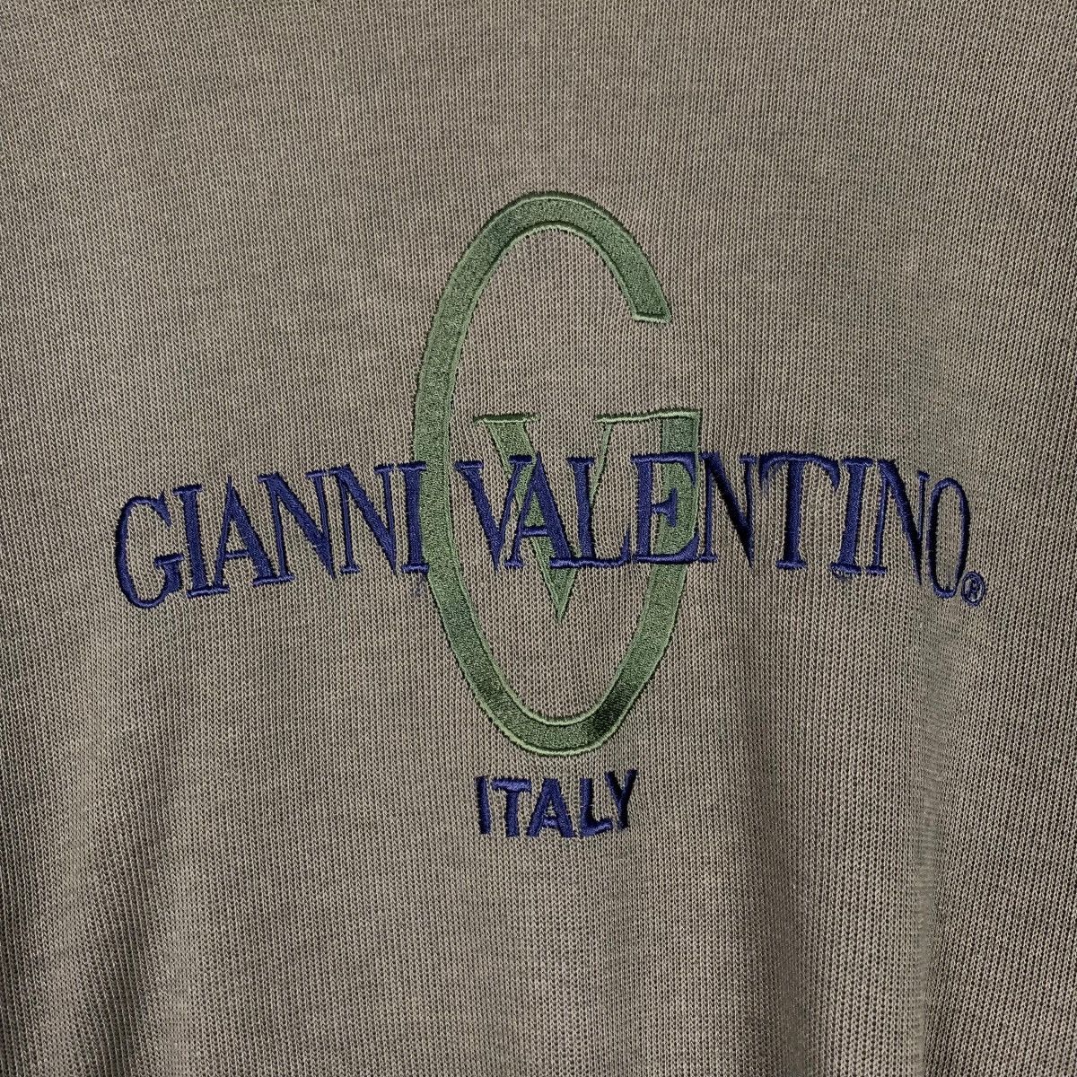 Gianni Valentino GIANNI VALENTINO Embroidery Big Logo Sweatshirts #0618-C29 Size US L / EU 52-54 / 3 - 5 Thumbnail