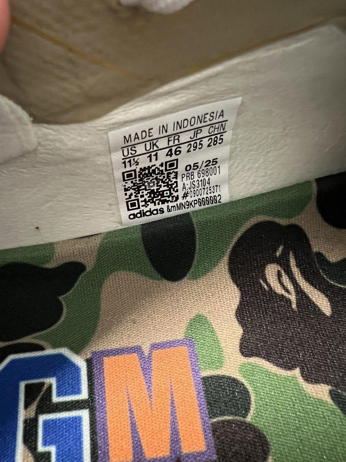 Adidas × Bape Adidas X Bape Predator Elite FT Size US 11.5 / EU 44-45 - 7 Thumbnail