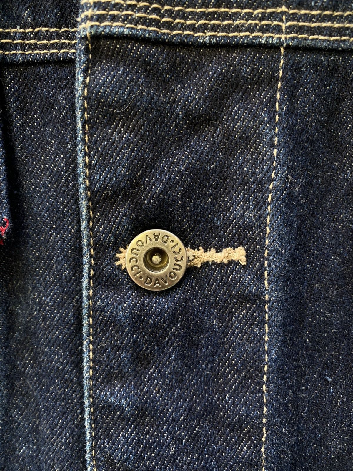 Vintage 90s Davoucci Vintage Hip hop Denim Jacket Size US XL / EU 56 / 4 - 8 Thumbnail