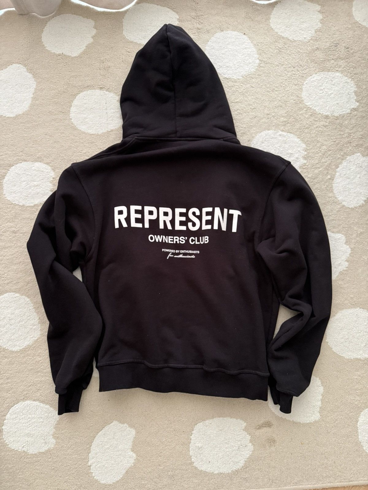 Represent Clo. Represent Owners Club Zip Hoodie – Black Size US S / EU 44-46 / 1 - 1 Thumbnail