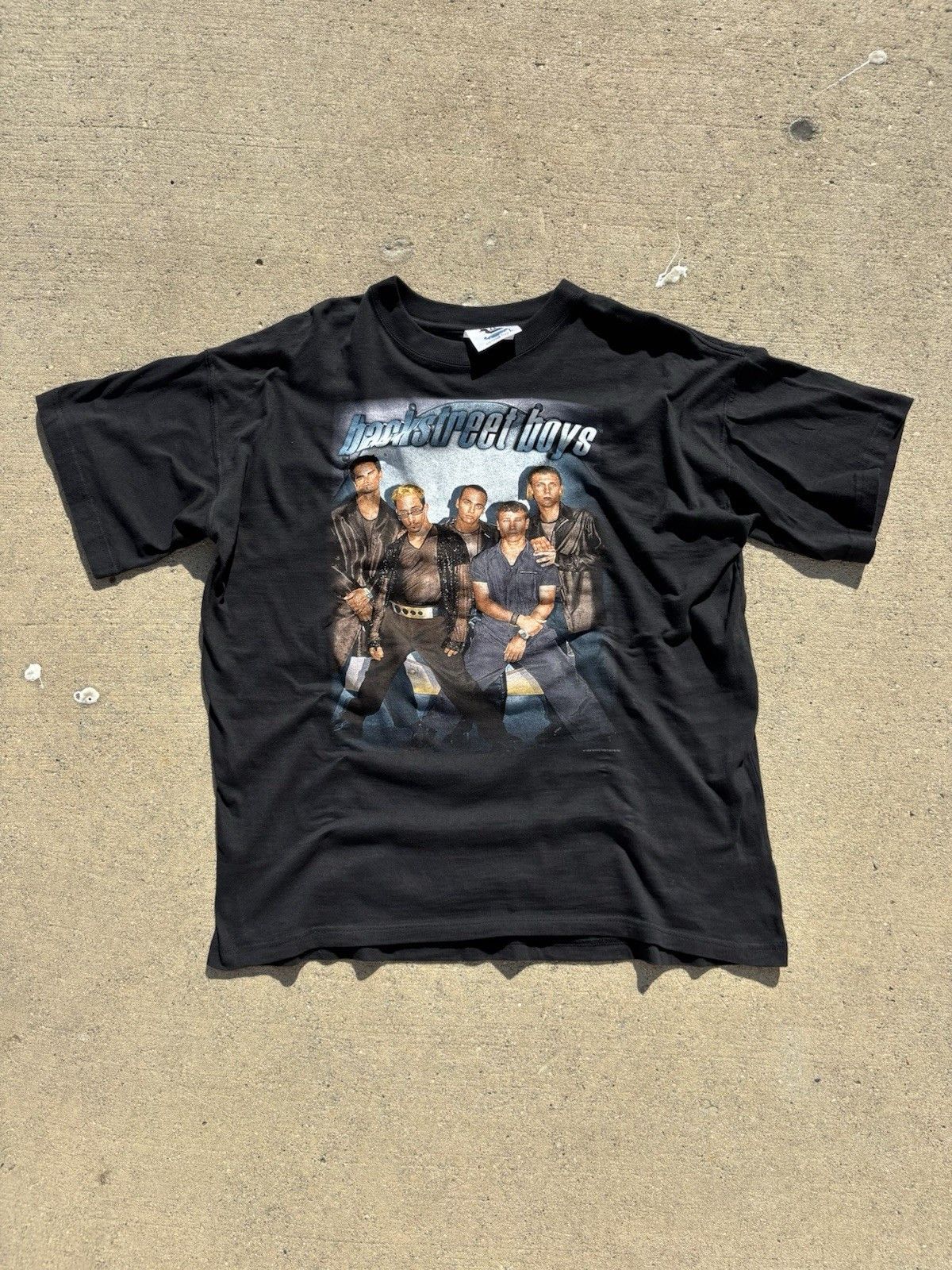 Hanes × Vintage Backstreet boys 1998 tour tee (balenciaga
