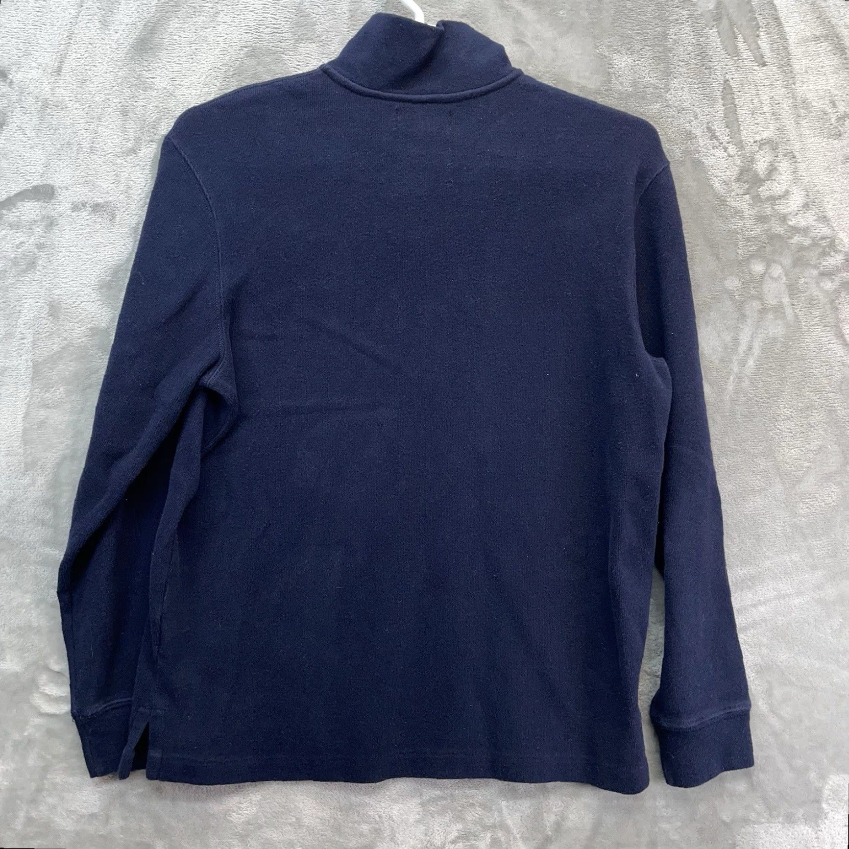 Polo Ralph Lauren Polo Ralph Lauren Sweater Men L Blue Cotton 1/4 Zip Preppy Casual Tik Tok Mens Size US L / EU 52-54 / 3 - 3 Thumbnail