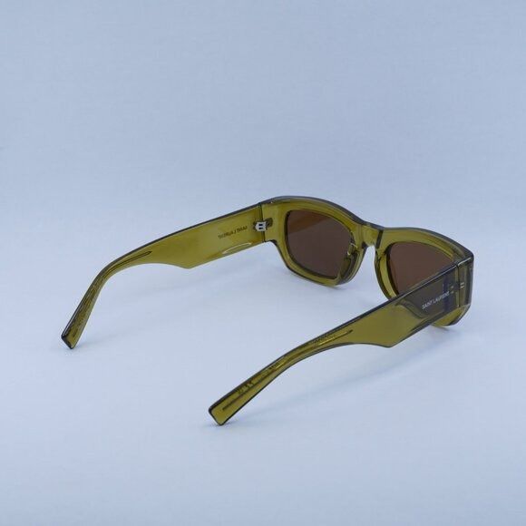 Saint Laurent Paris 🕶️ New Saint Laurent SL713 004 Sunglasses - Green Frame Size ONE SIZE - 10 Thumbnail